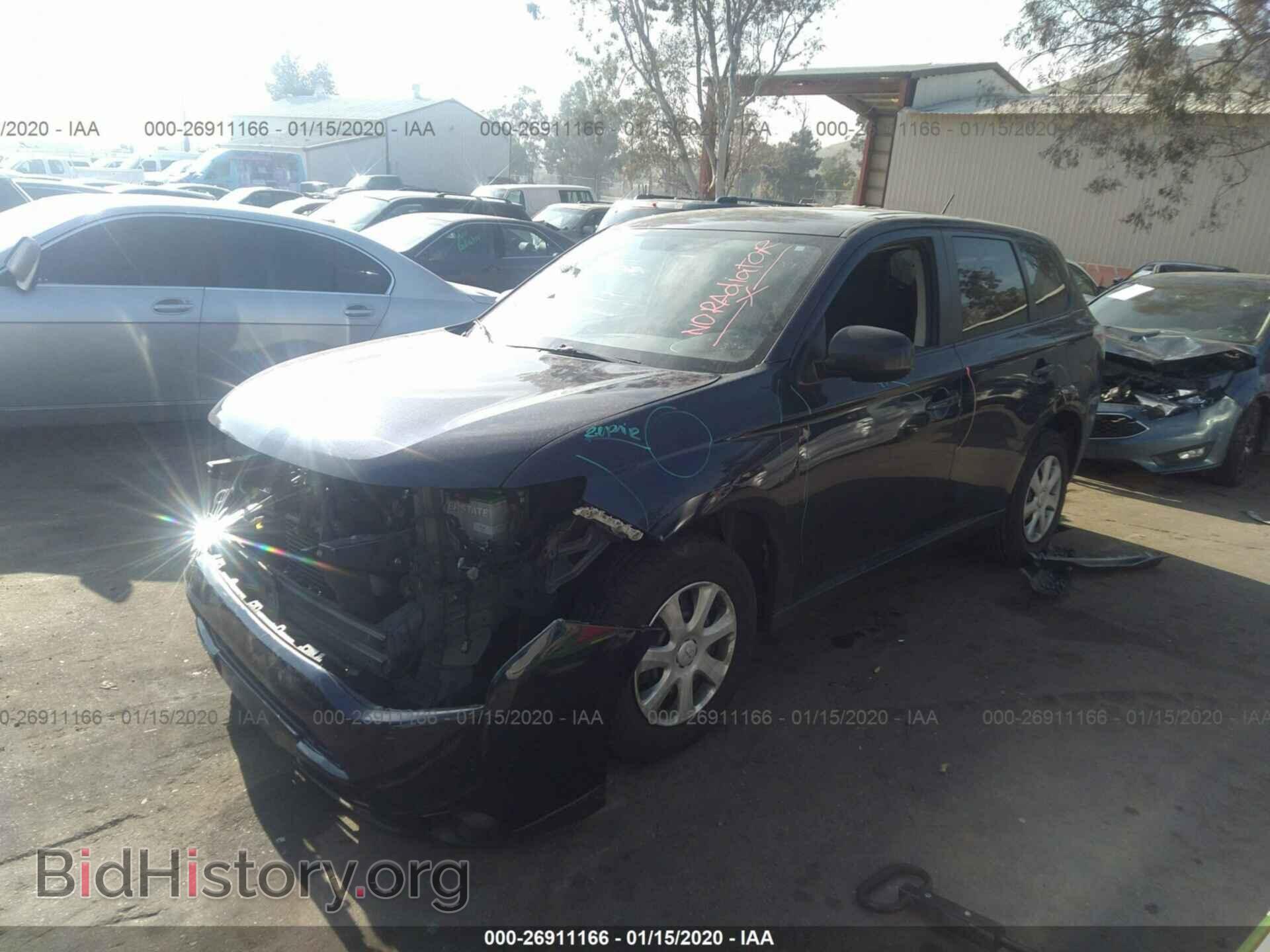 2014 MITSUBISHI OUTLANDER - VIN: JA4AD2A30EZ015205 - Фото 2