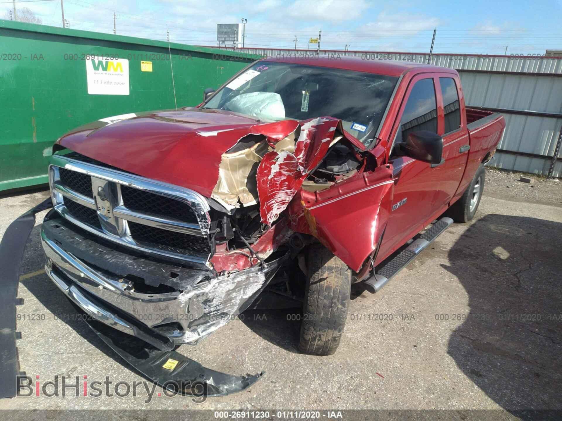 2010 DODGE RAM 1500 - VIN: 1D7RB1GKXAS115599 - Фото 2