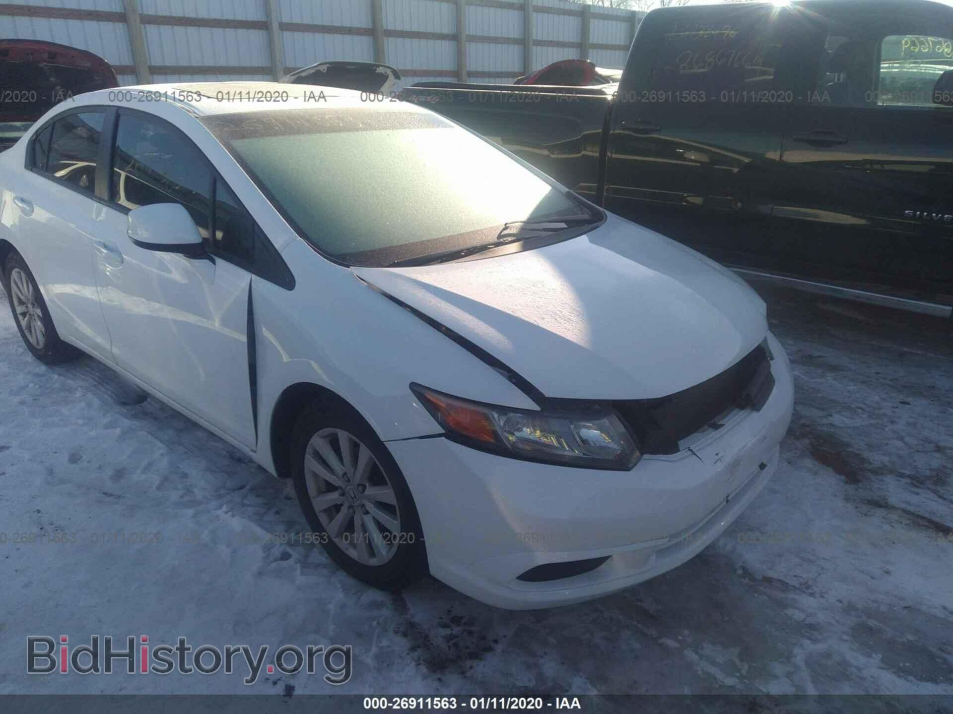 Photo 19XFB2F88CE060598 - HONDA CIVIC 2012