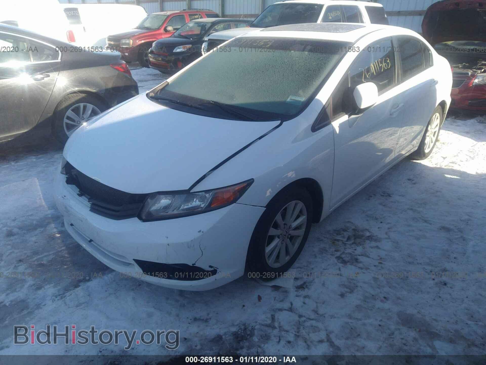 2012 HONDA CIVIC - VIN: 19XFB2F88CE060598 - Photo 2