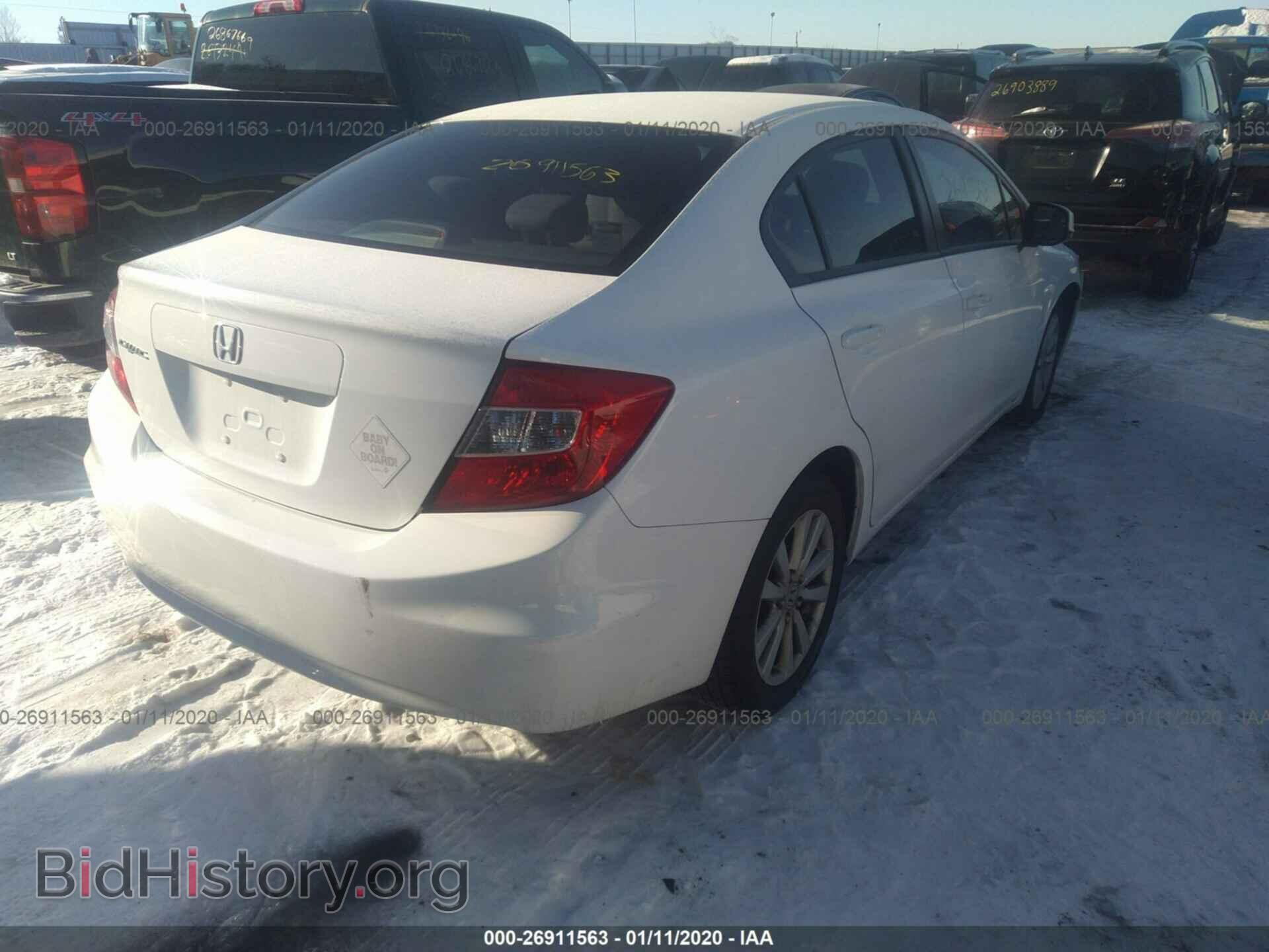 2012 HONDA CIVIC - VIN: 19XFB2F88CE060598 - Photo 4