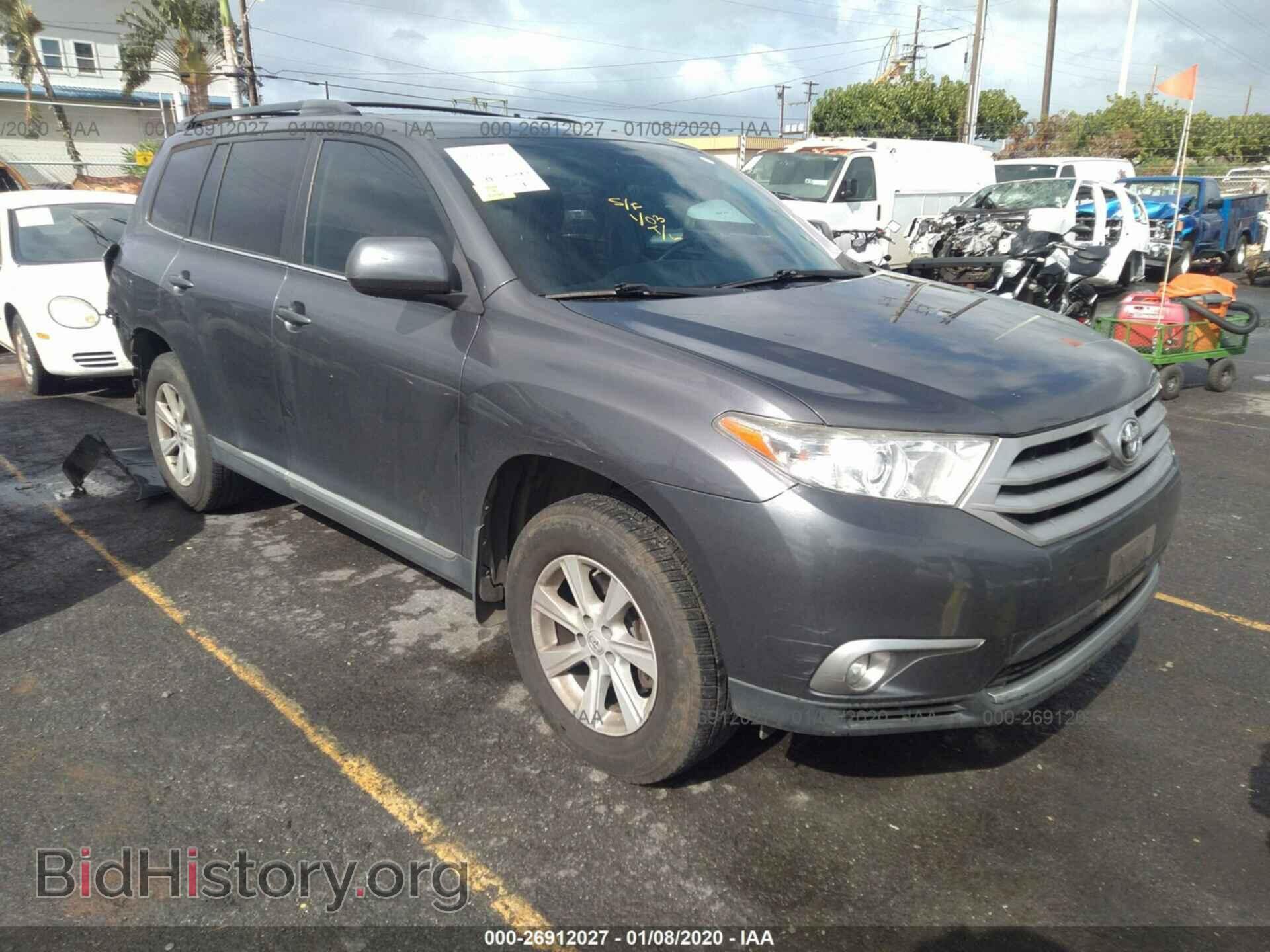 Фотография 5TDZK3EH5DS142378 - TOYOTA HIGHLANDER 2013