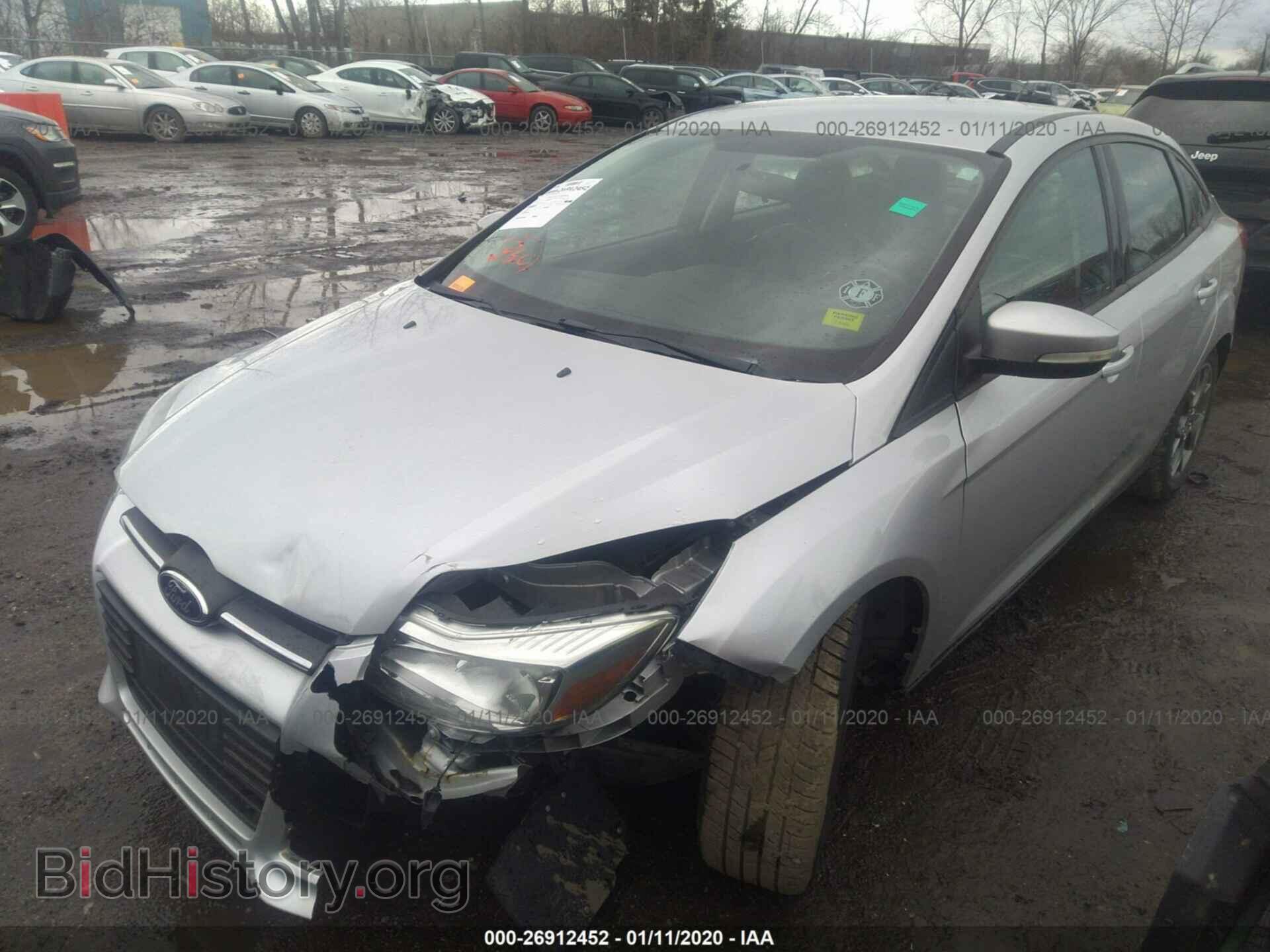 2014 FORD FOCUS - VIN: 1FADP3F24EL325138 - Фото 2