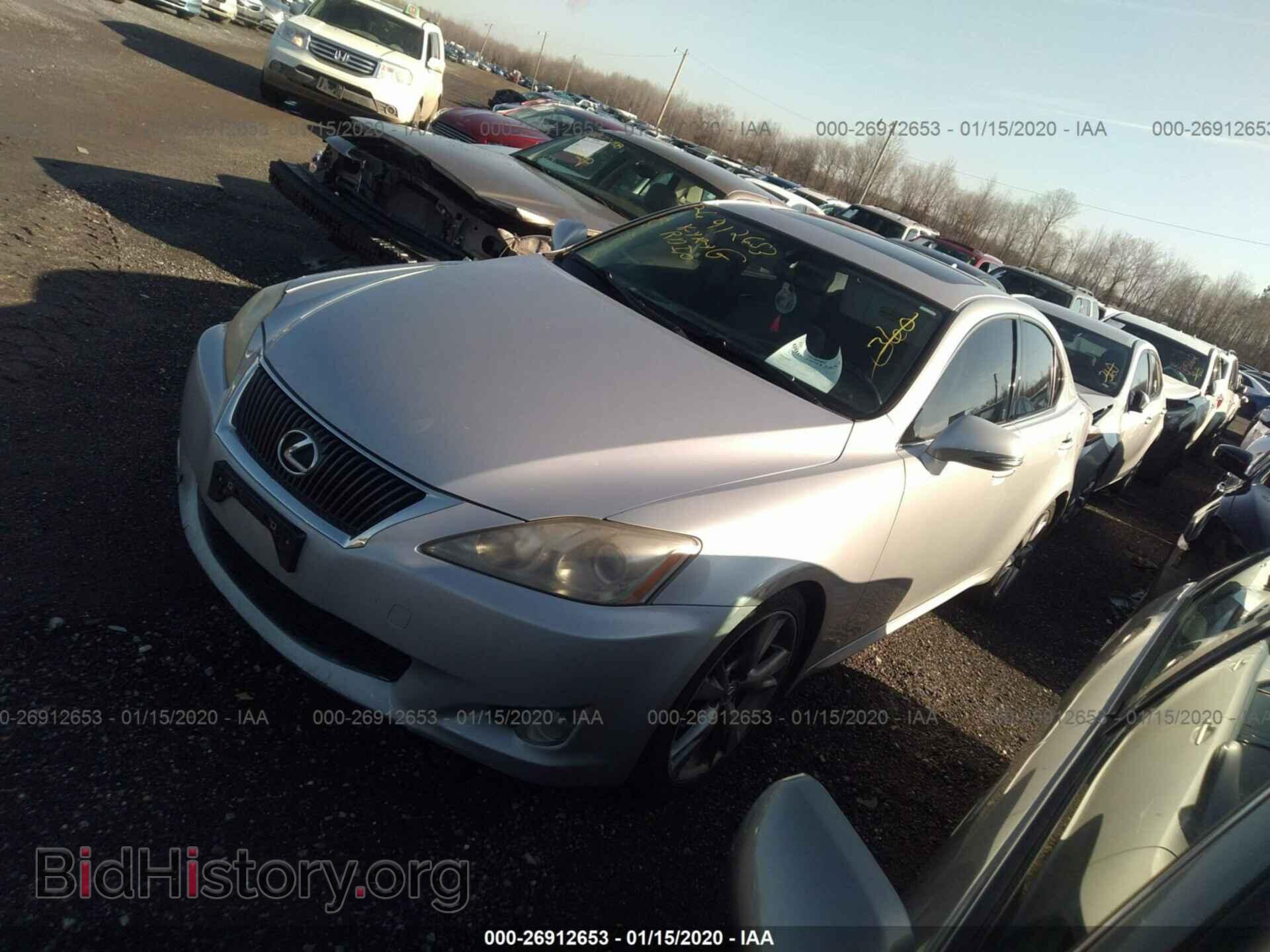2009 LEXUS IS - VIN: JTHBK262495093417 - Фото 2