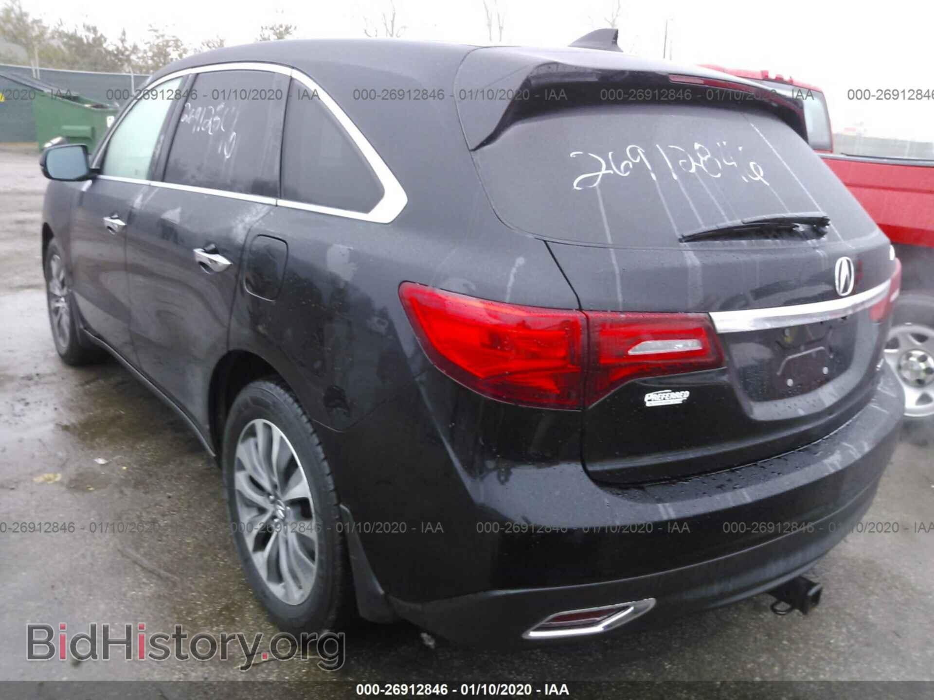 2014 ACURA MDX - VIN: 5FRYD4H44EB031877 - Фото 3