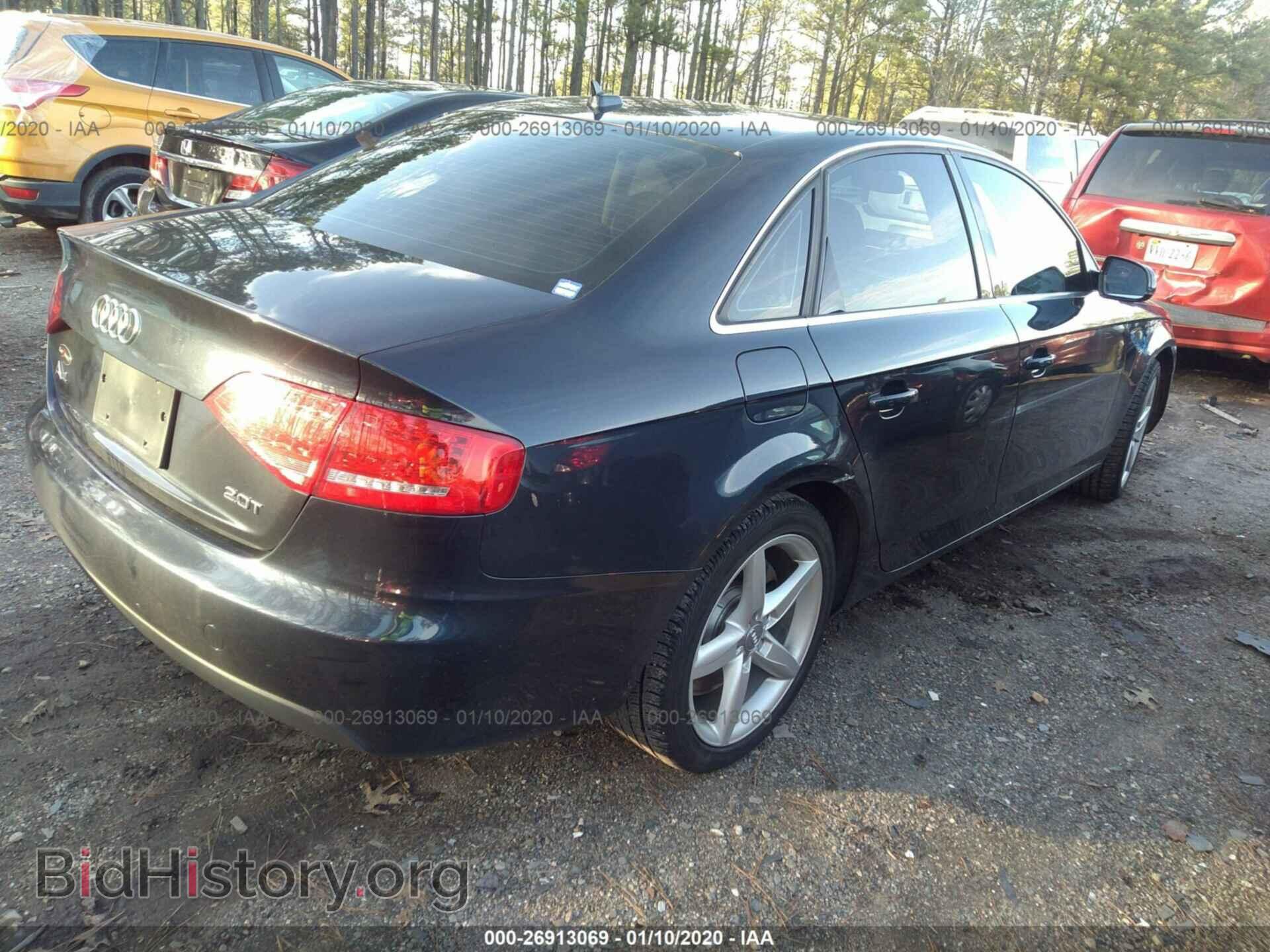 2012 AUDI A4 - VIN: WAUAFAFL4CA115349 - Фото 4