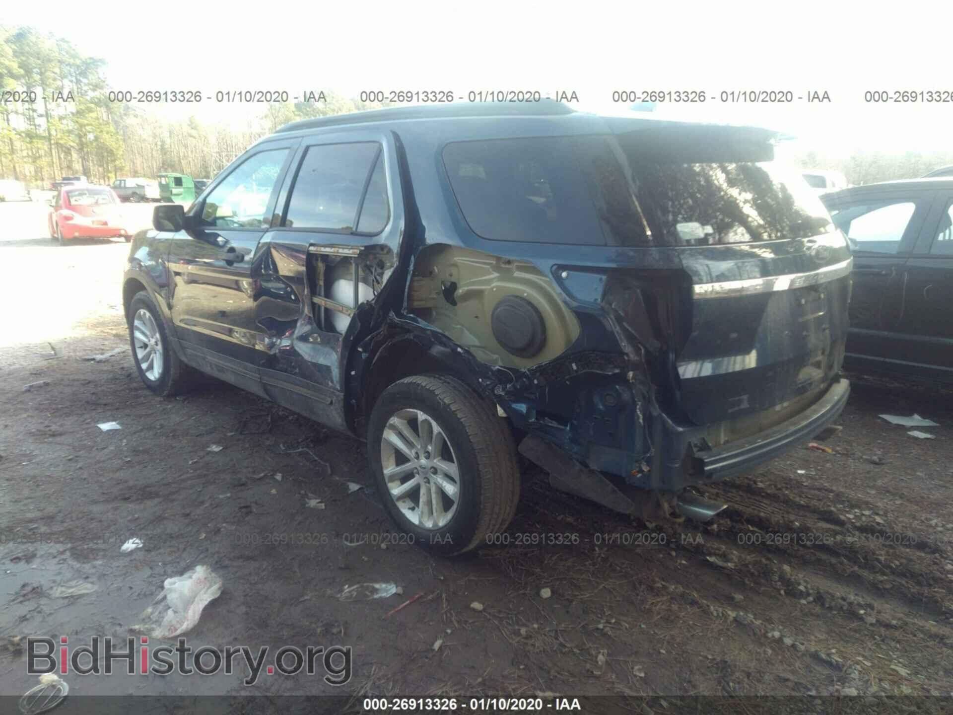 2016 FORD EXPLORER - VIN: 1FM5K8B83GGB16095 - Фото 3