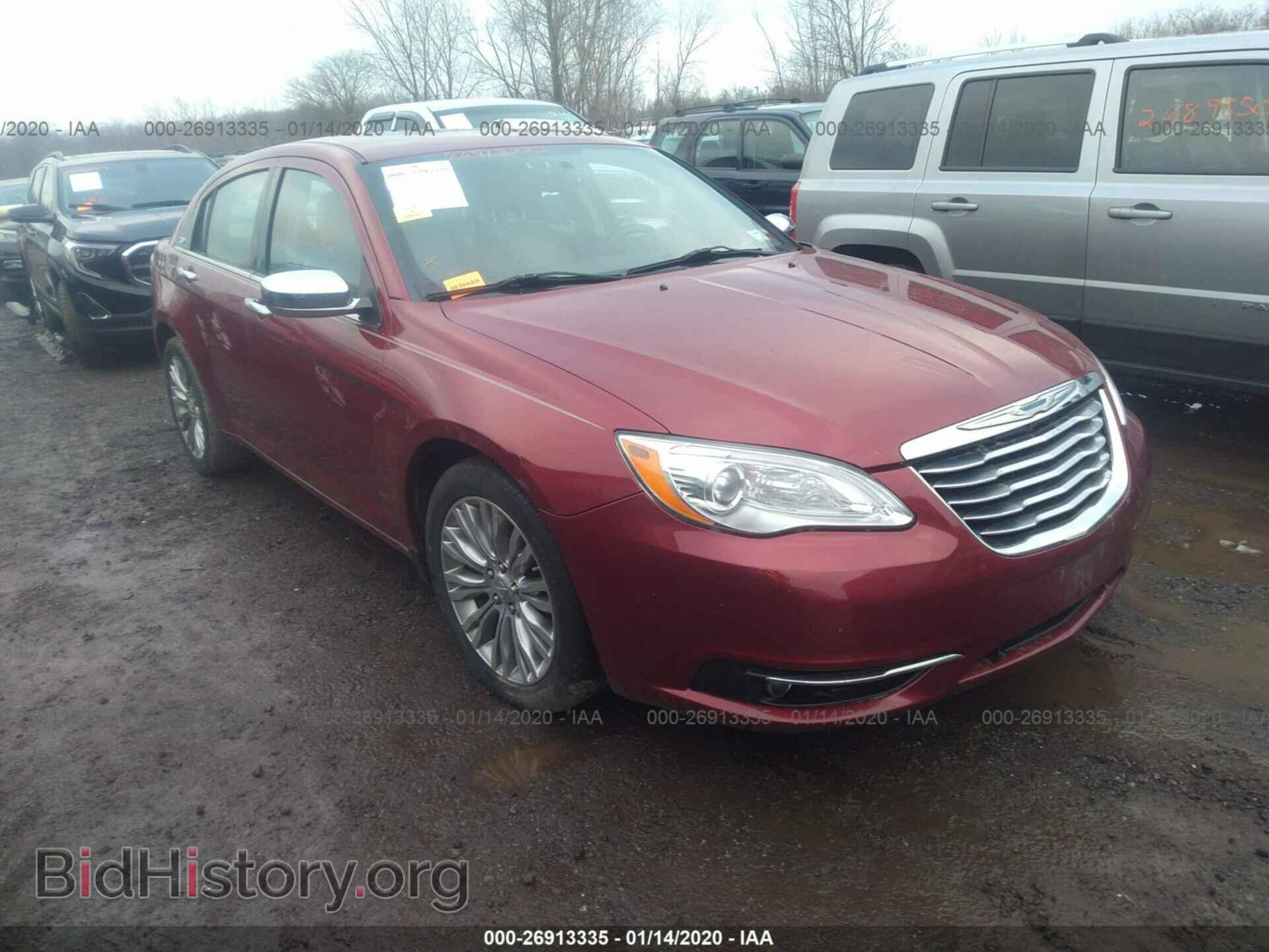 Photo 1C3CCBCB5CN305373 - CHRYSLER 200 2012