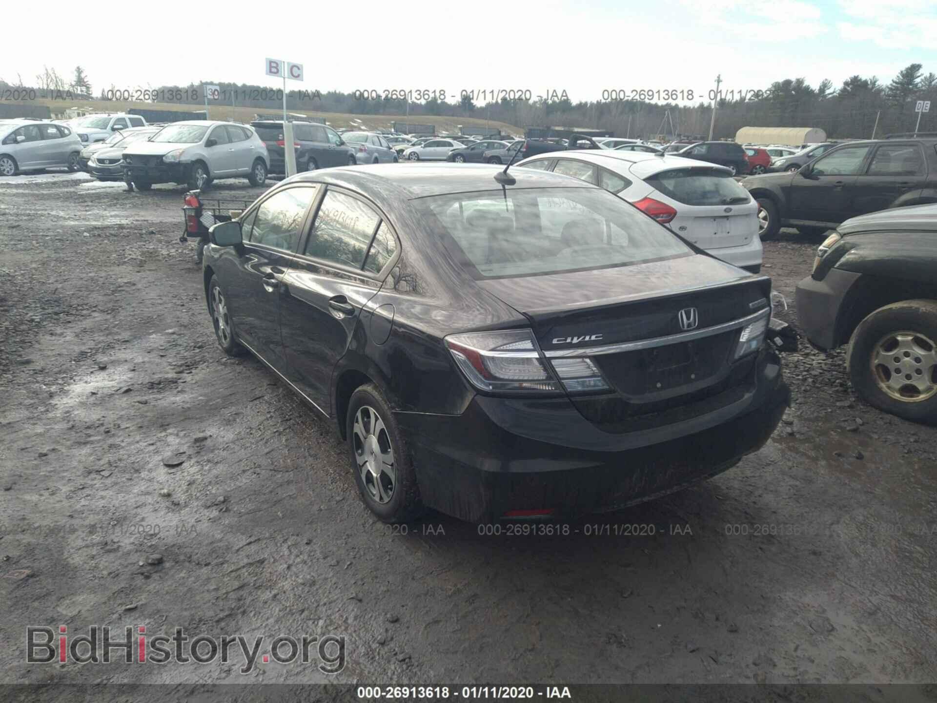 2014 HONDA CIVIC - VIN: 19XFB4F29EE201222 - Фото 3