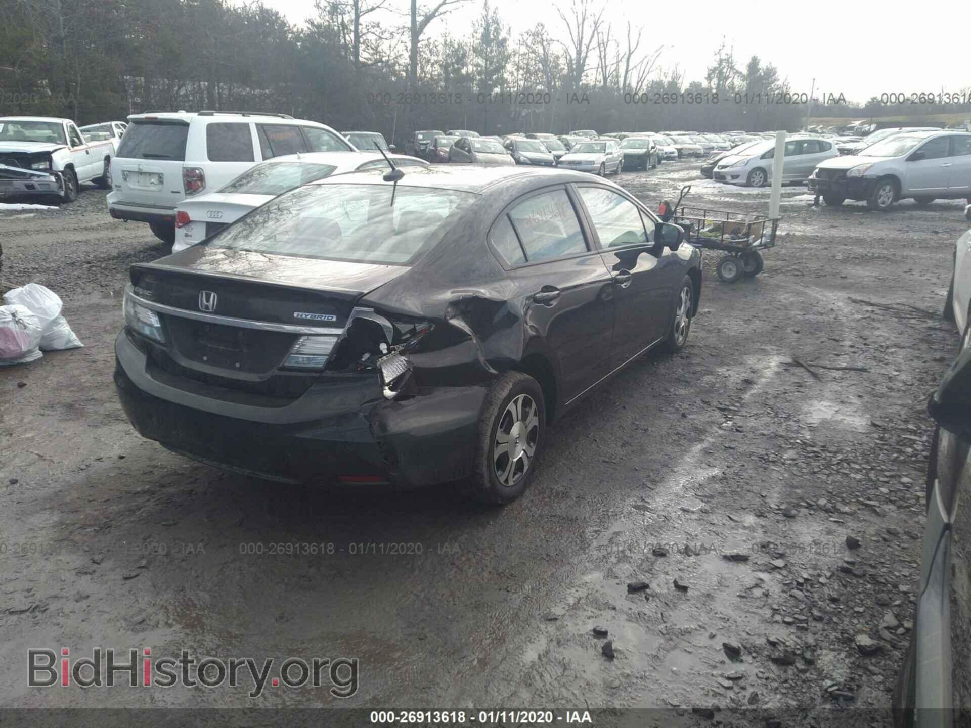 2014 HONDA CIVIC - VIN: 19XFB4F29EE201222 - Фото 4