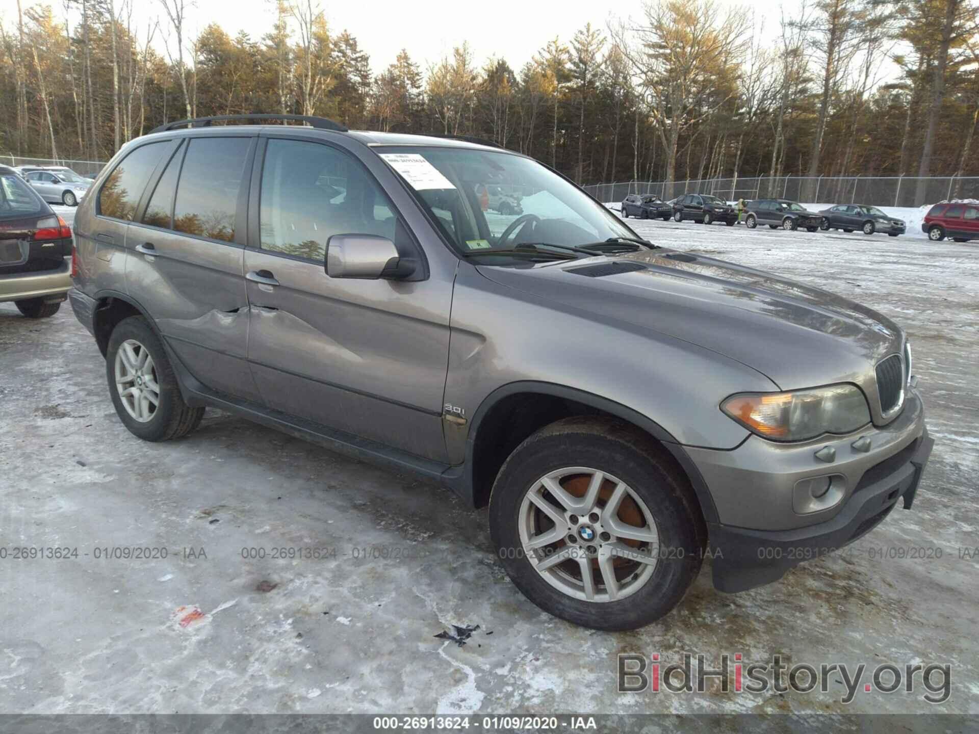 Фотография 5UXFA13506LY44145 - BMW X5 2006