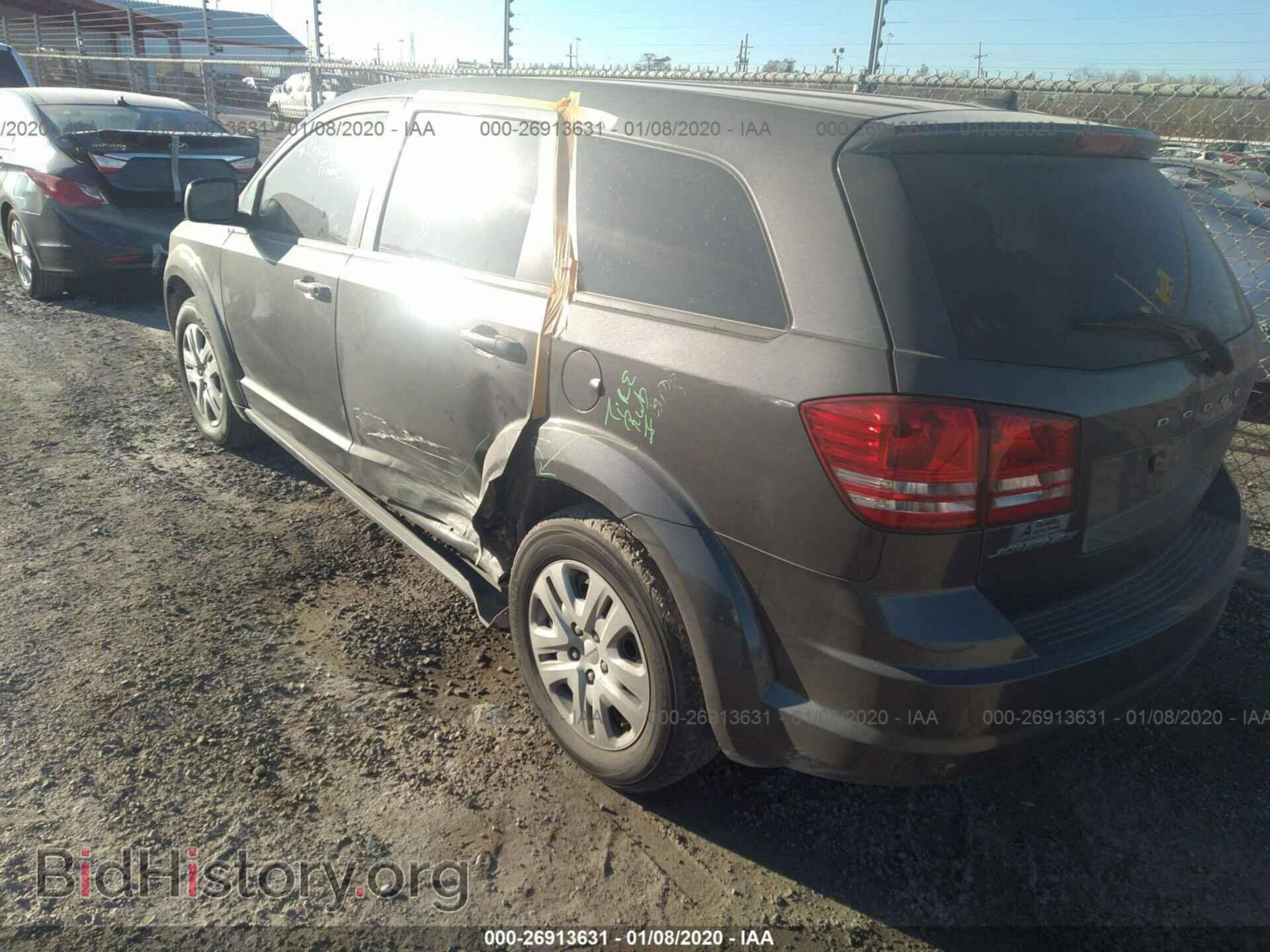 2014 DODGE JOURNEY - VIN: 3C4PDCAB8ET148783 - Фото 3