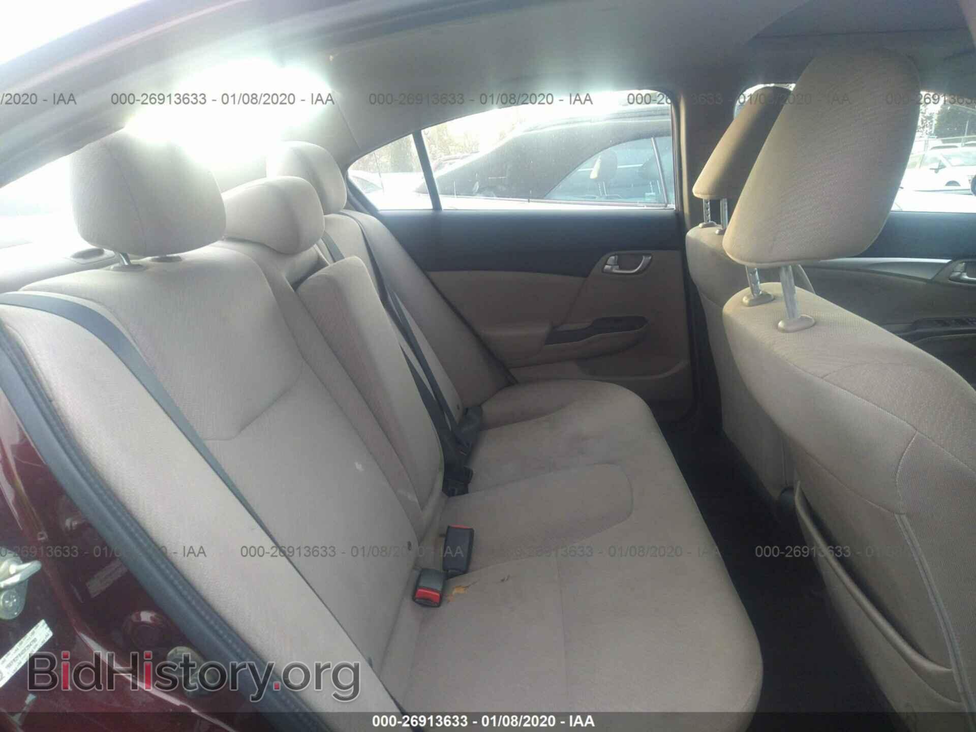 2013 HONDA CIVIC - VIN: 19XFB2F84DE204780 - Фото 7