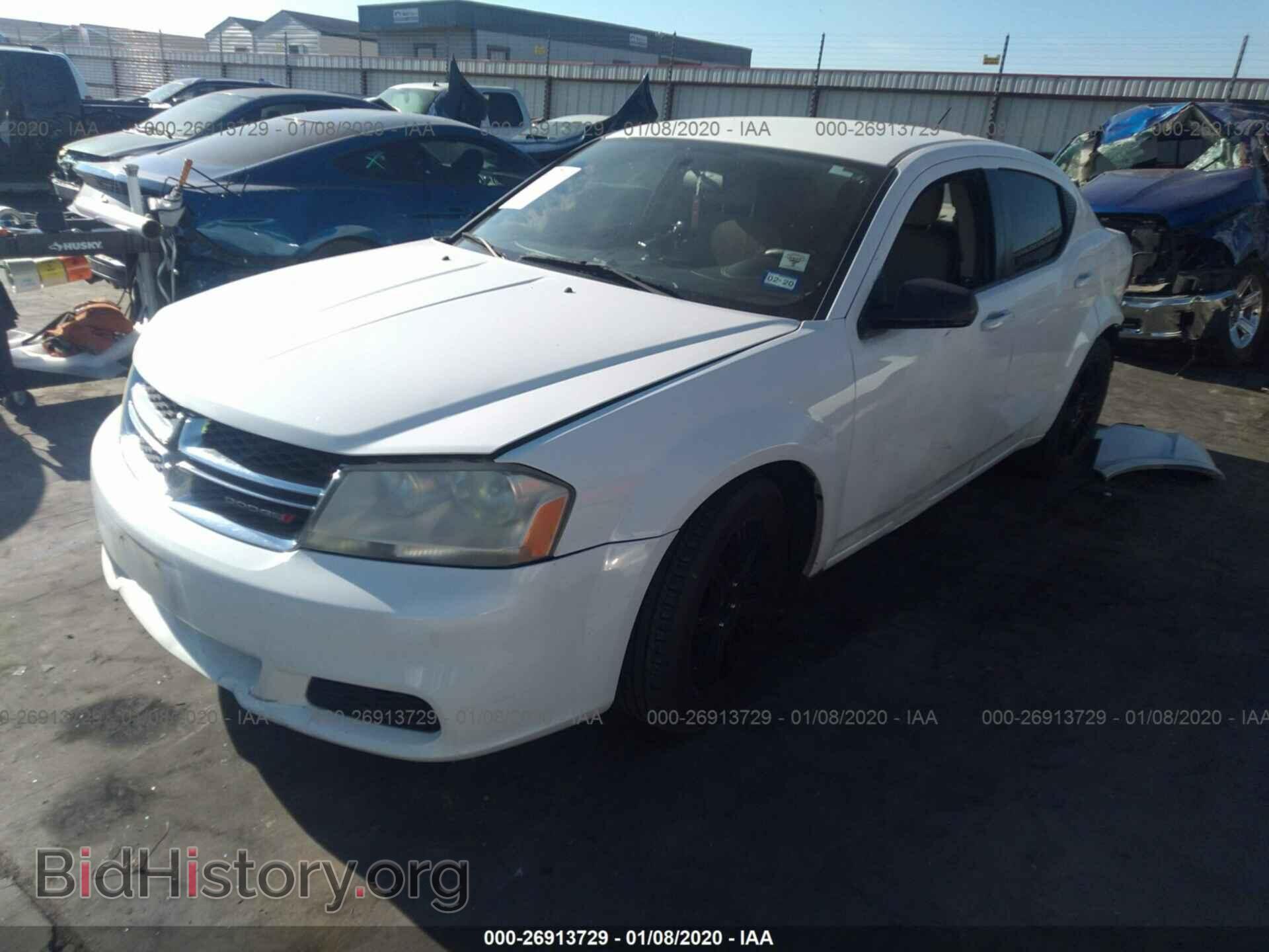 2013 DODGE AVENGER - VIN: 1C3CDZAB2DN564235 - Photo 2
