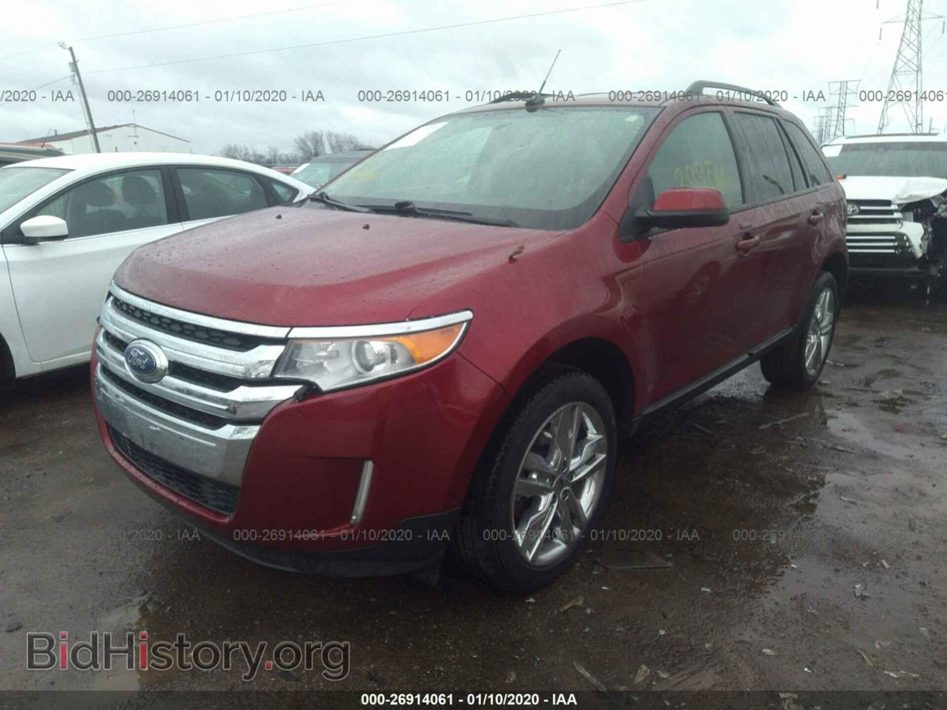 2014 FORD EDGE - VIN: 2FMDK3JC2EBB62655 - Фото 2