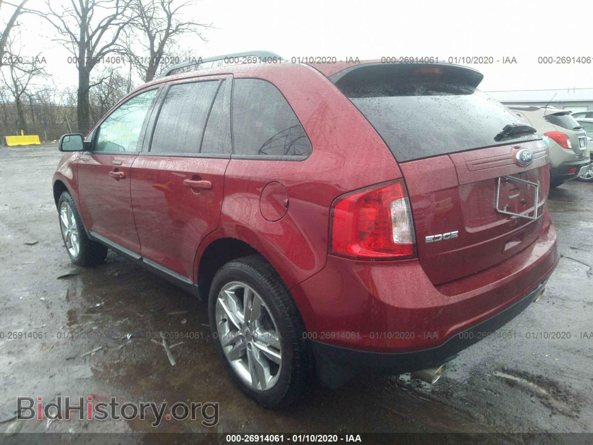 2014 FORD EDGE - VIN: 2FMDK3JC2EBB62655 - Фото 3