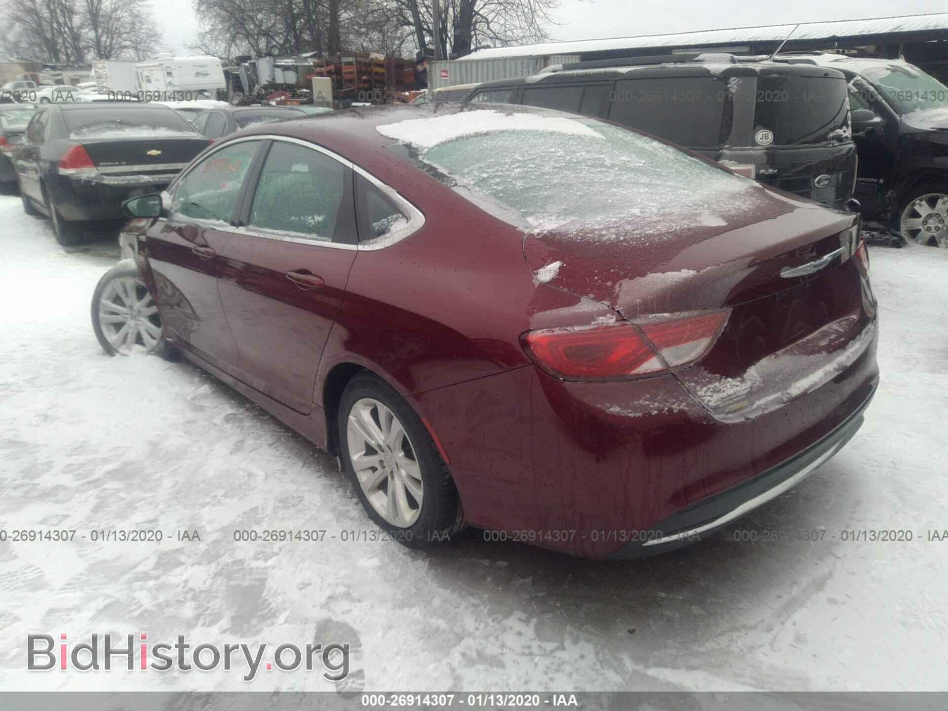 2015 CHRYSLER 200 - VIN: 1C3CCCAB1FN741246 - Photo 3