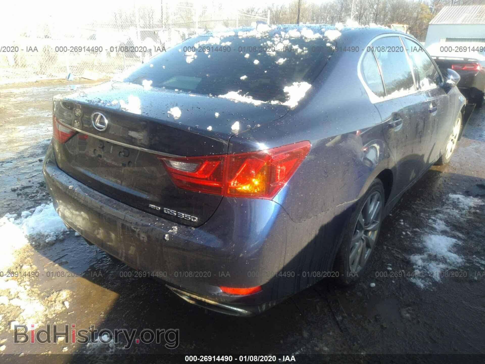 2015 LEXUS GS - VIN: JTHCE1BL6FA005054 - Фото 4