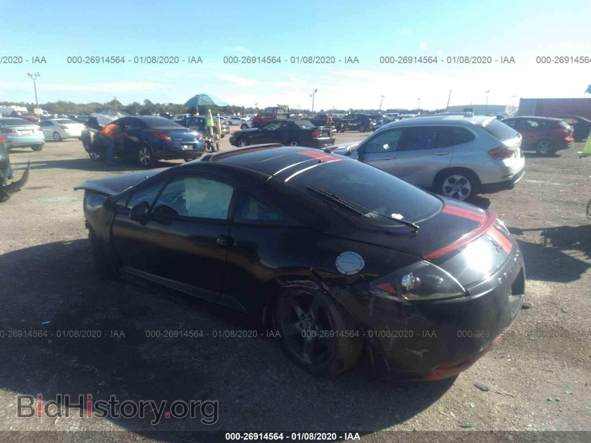 2008 MITSUBISHI ECLIPSE - VIN: 4A3AK24F98E007243 - Фото 3