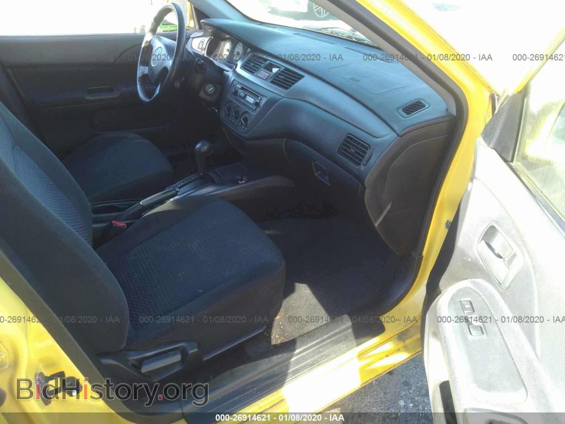 2002 MITSUBISHI LANCER - VIN: JA3AJ86E02U012081 - Photo 5