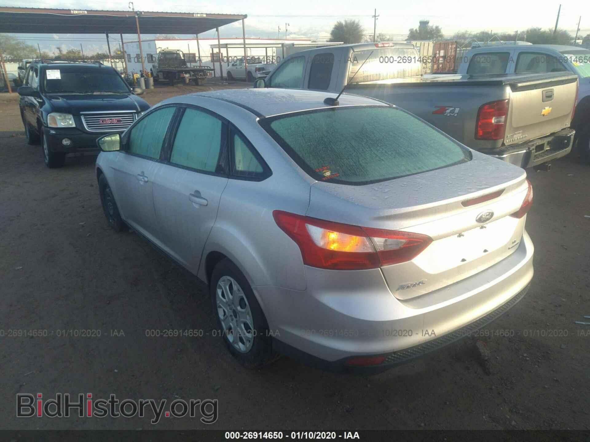 2012 FORD FOCUS - VIN: 1FAHP3F29CL456399 - Фото 3
