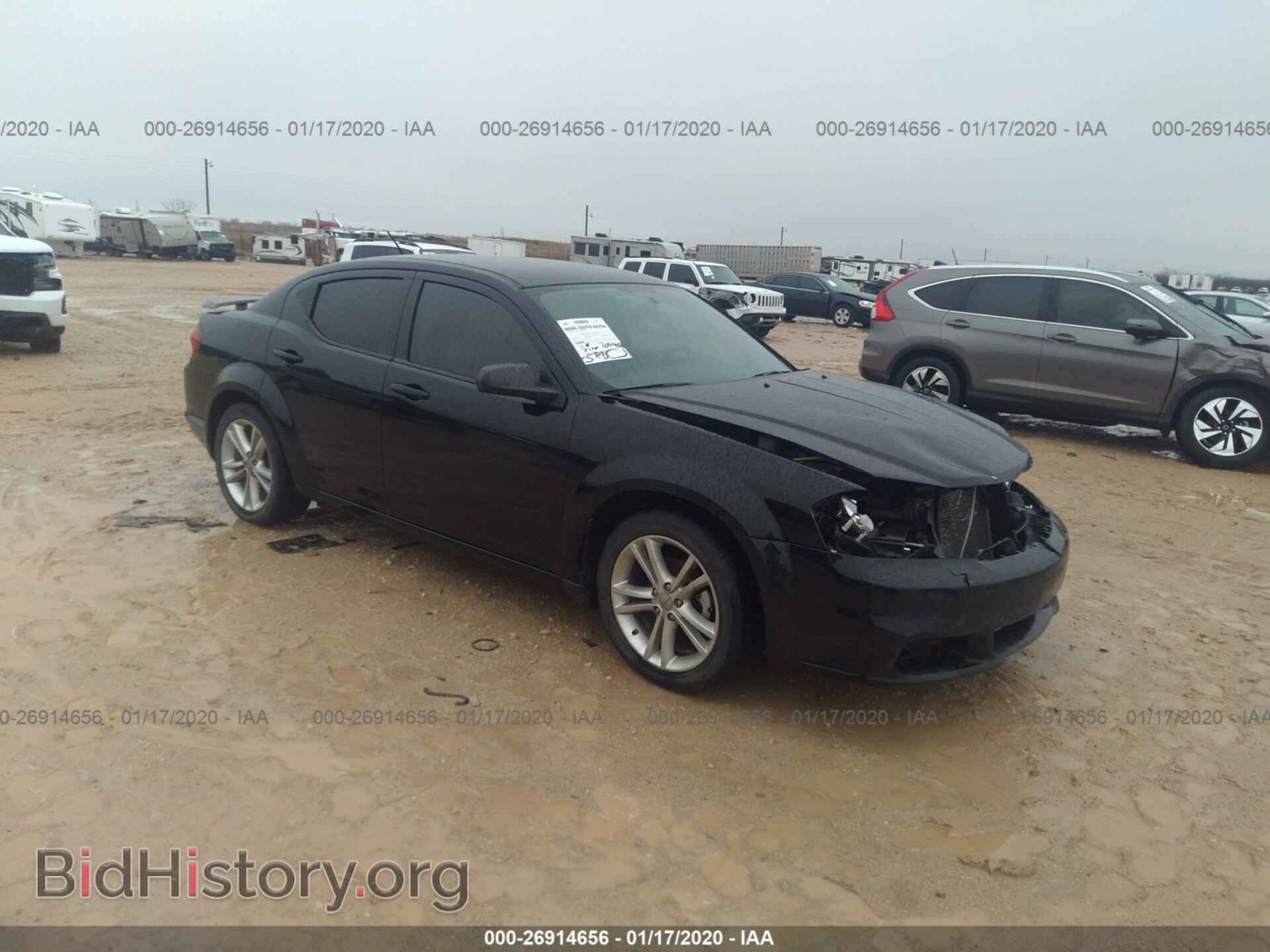 Photo 1C3CDZAG4DN769972 - DODGE AVENGER 2013