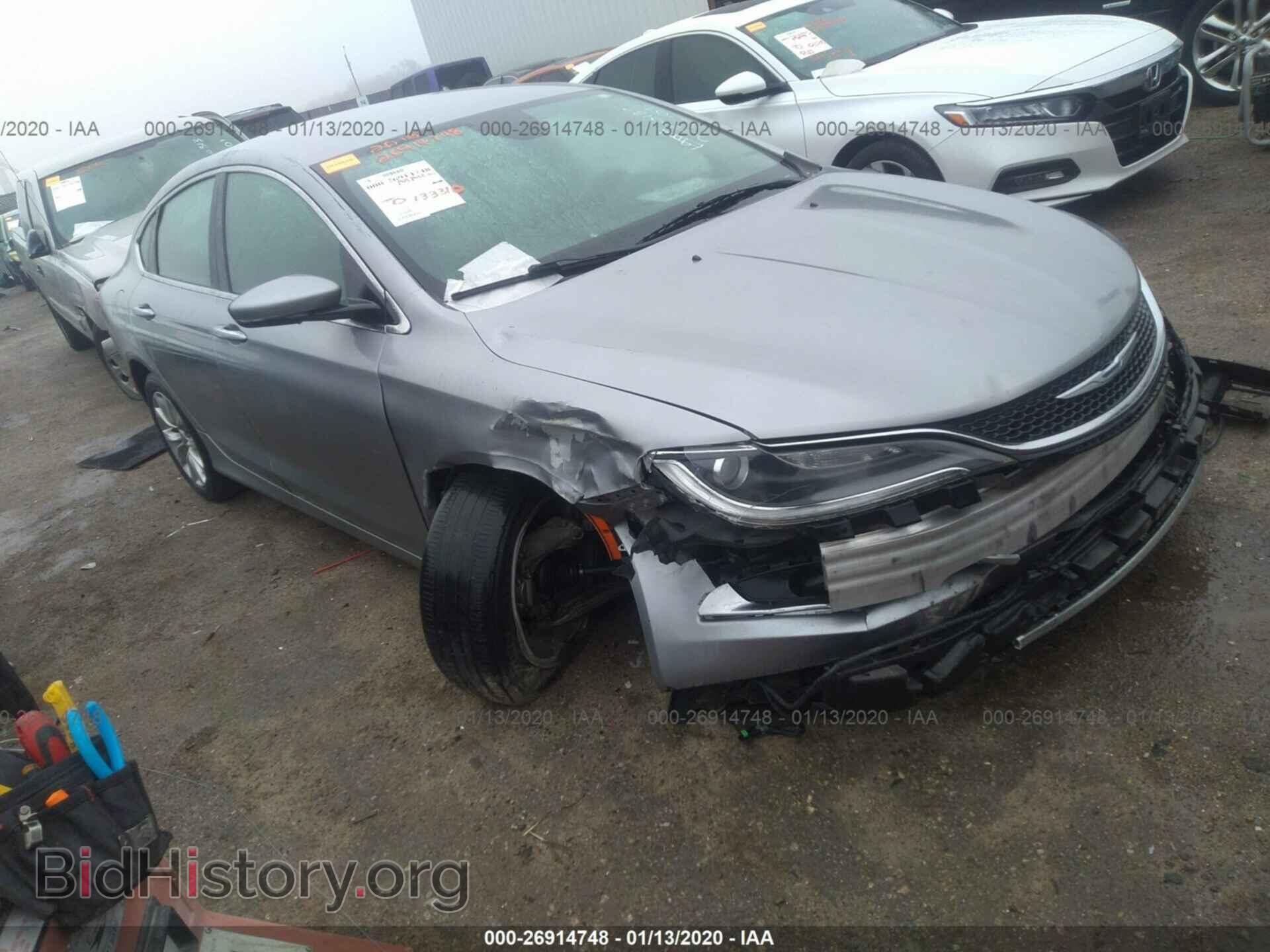 Фотография 1C3CCCCB2FN666473 - CHRYSLER 200 2015