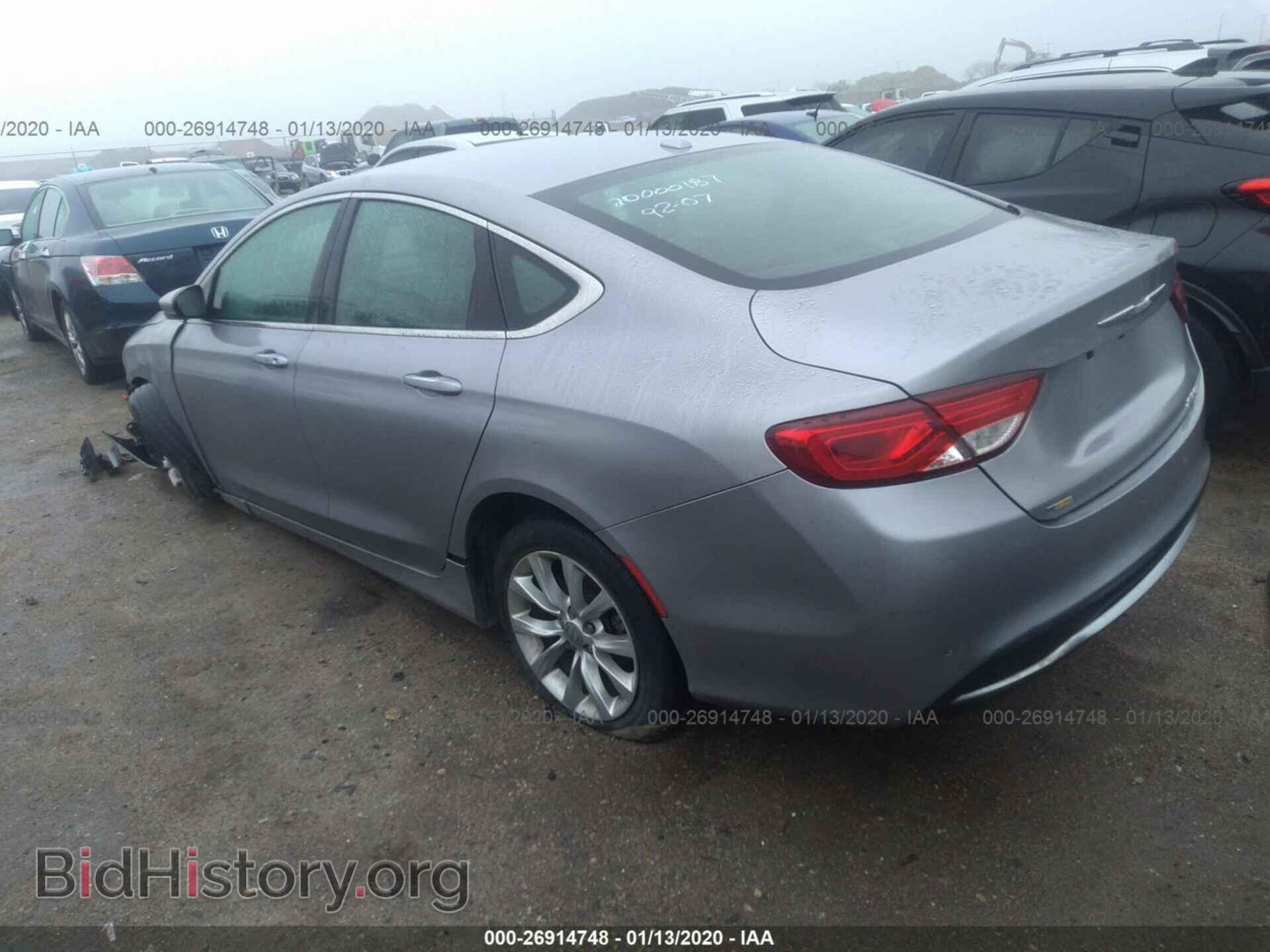 2015 CHRYSLER 200 - VIN: 1C3CCCCB2FN666473 - Фото 3