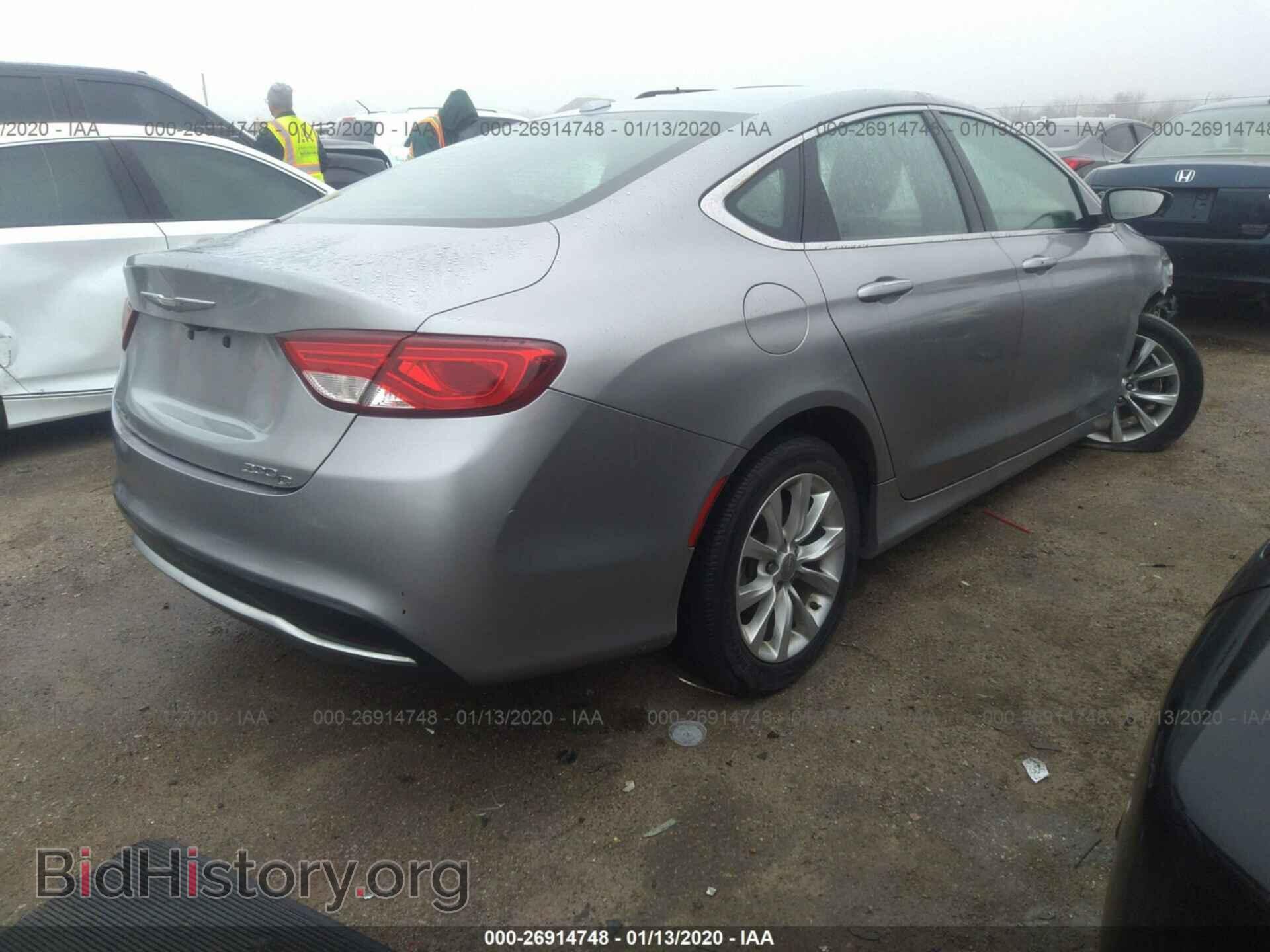 2015 CHRYSLER 200 - VIN: 1C3CCCCB2FN666473 - Фото 4