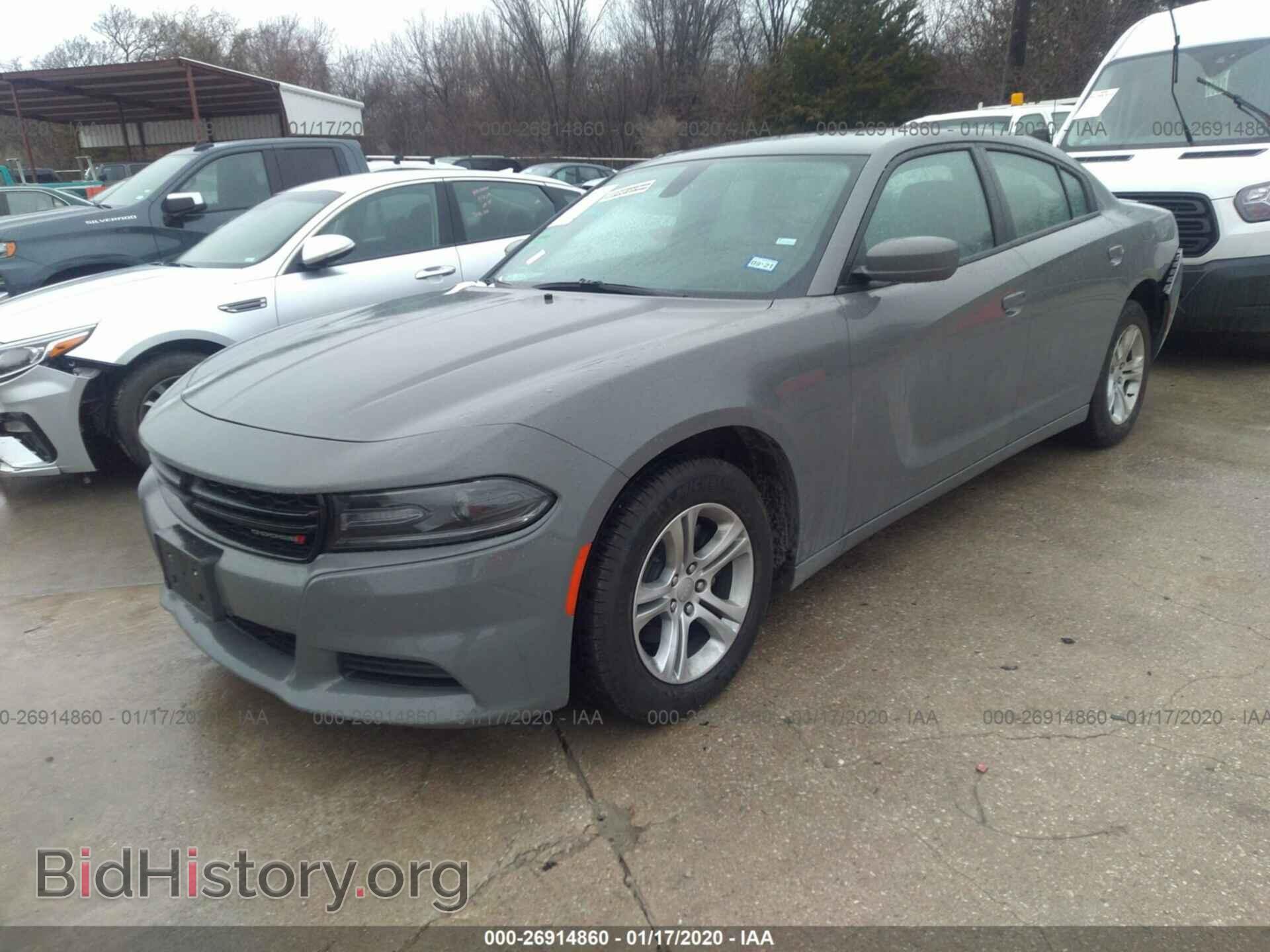 2019 DODGE CHARGER - VIN: 2C3CDXBG9KH736572 - Фото 2