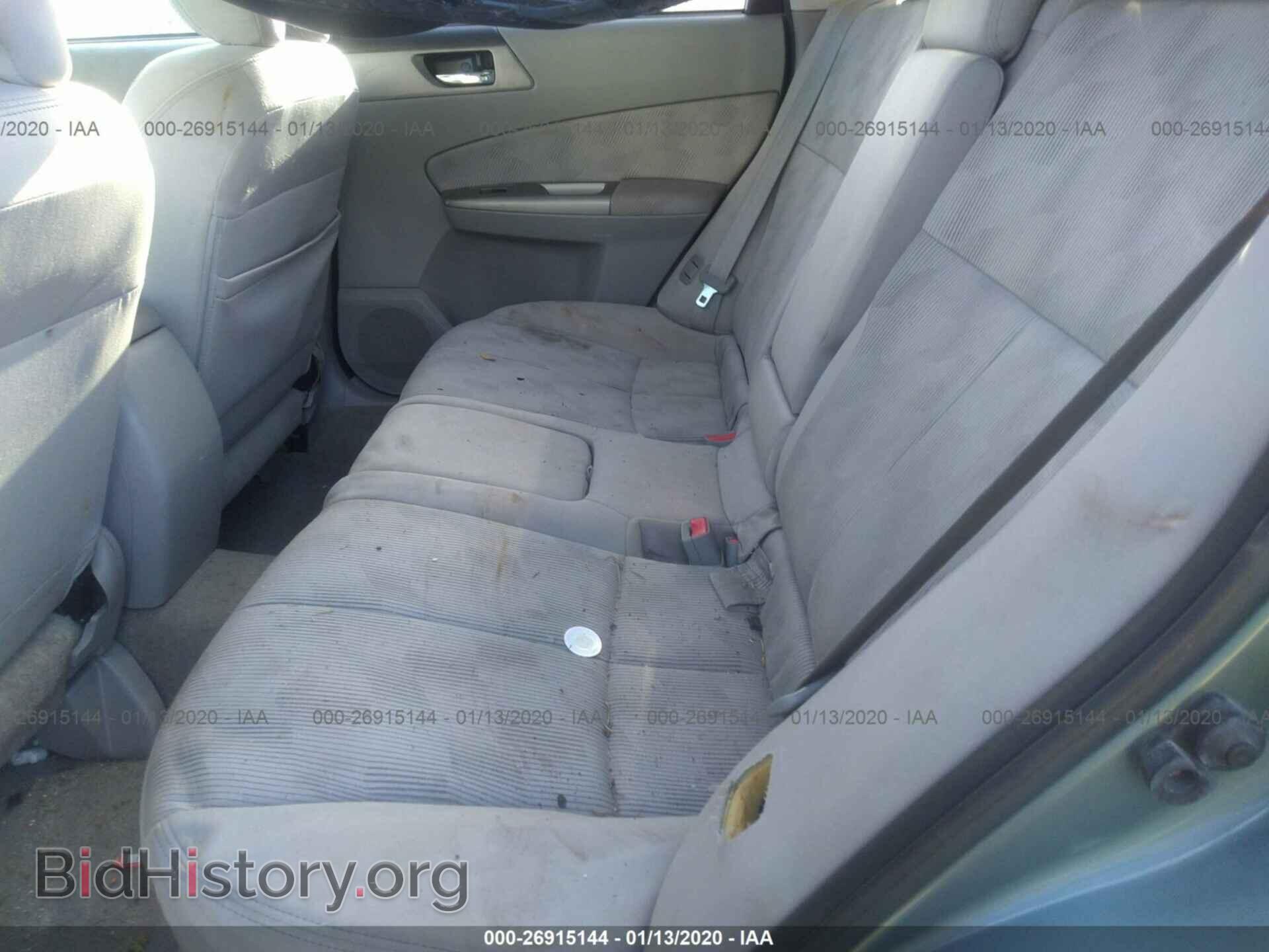 2010 SUBARU FORESTER - VIN: JF2SH6CC8AH726901 - Фото 8