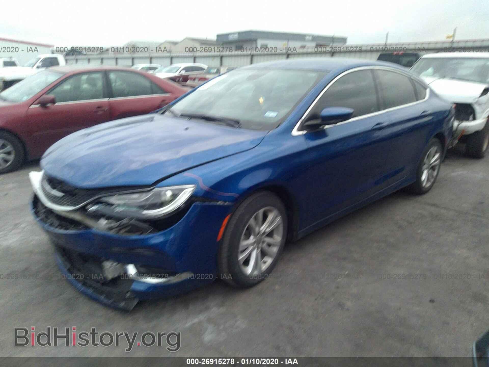 2016 CHRYSLER 200 - VIN: 1C3CCCAB4GN184334 - Фото 2