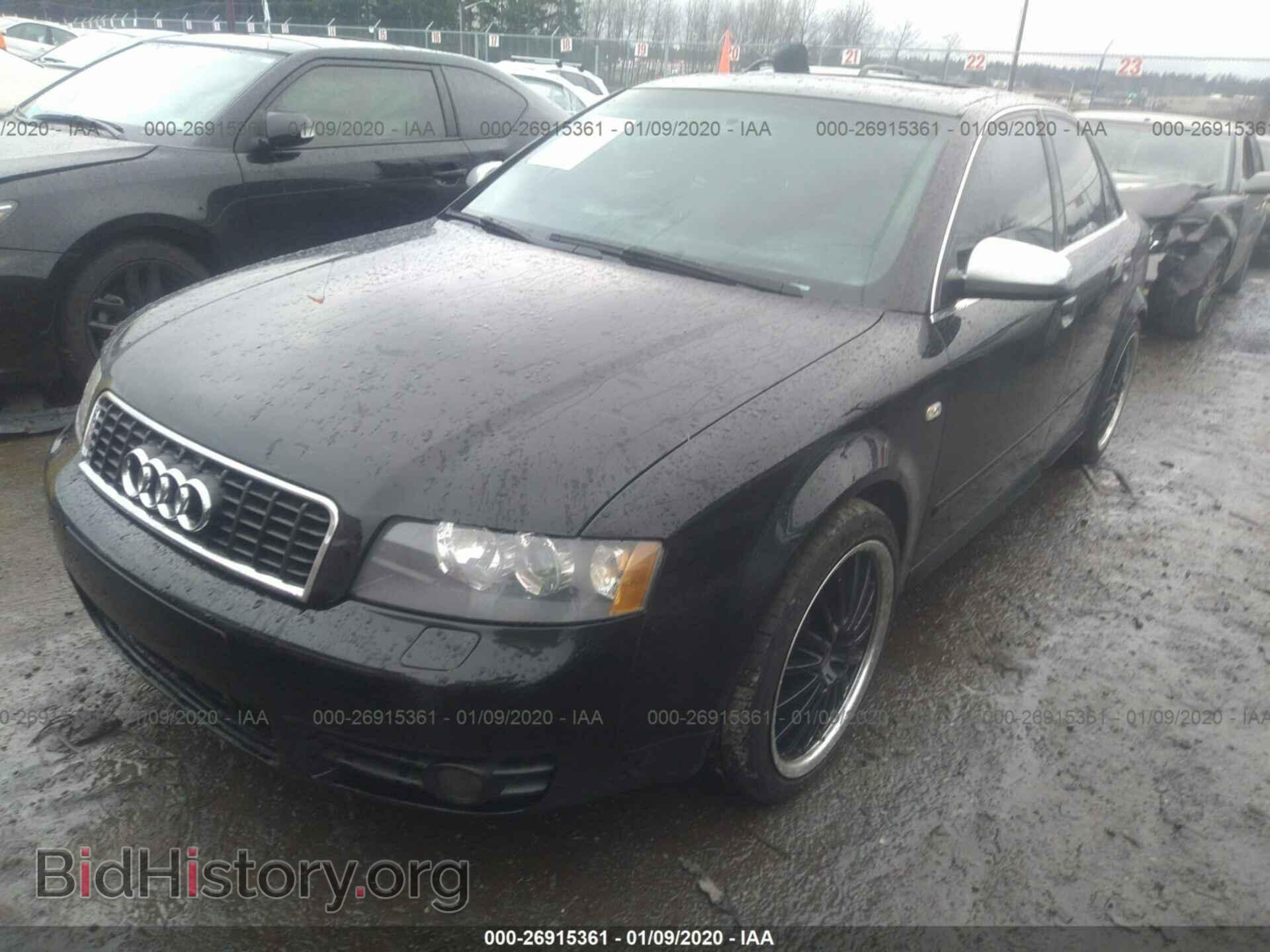 2004 AUDI S4 - VIN: WAUPL58E14A265669 - Фото 2