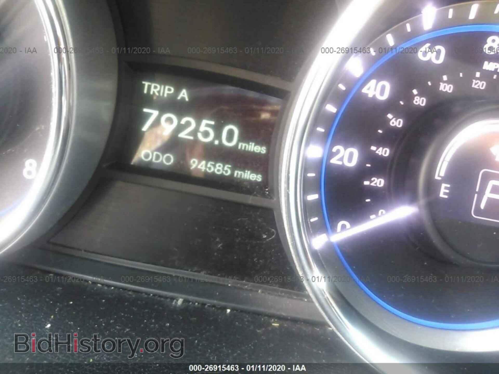 2012 HYUNDAI SONATA - VIN: 5NPEC4AC0CH395933 - Фото 7