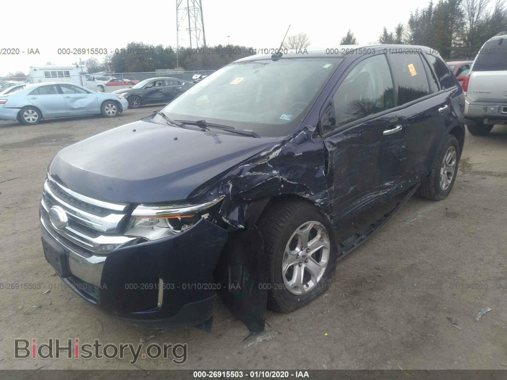 2011 FORD EDGE - VIN: 2FMDK3JC9BBB02531 - Фото 2