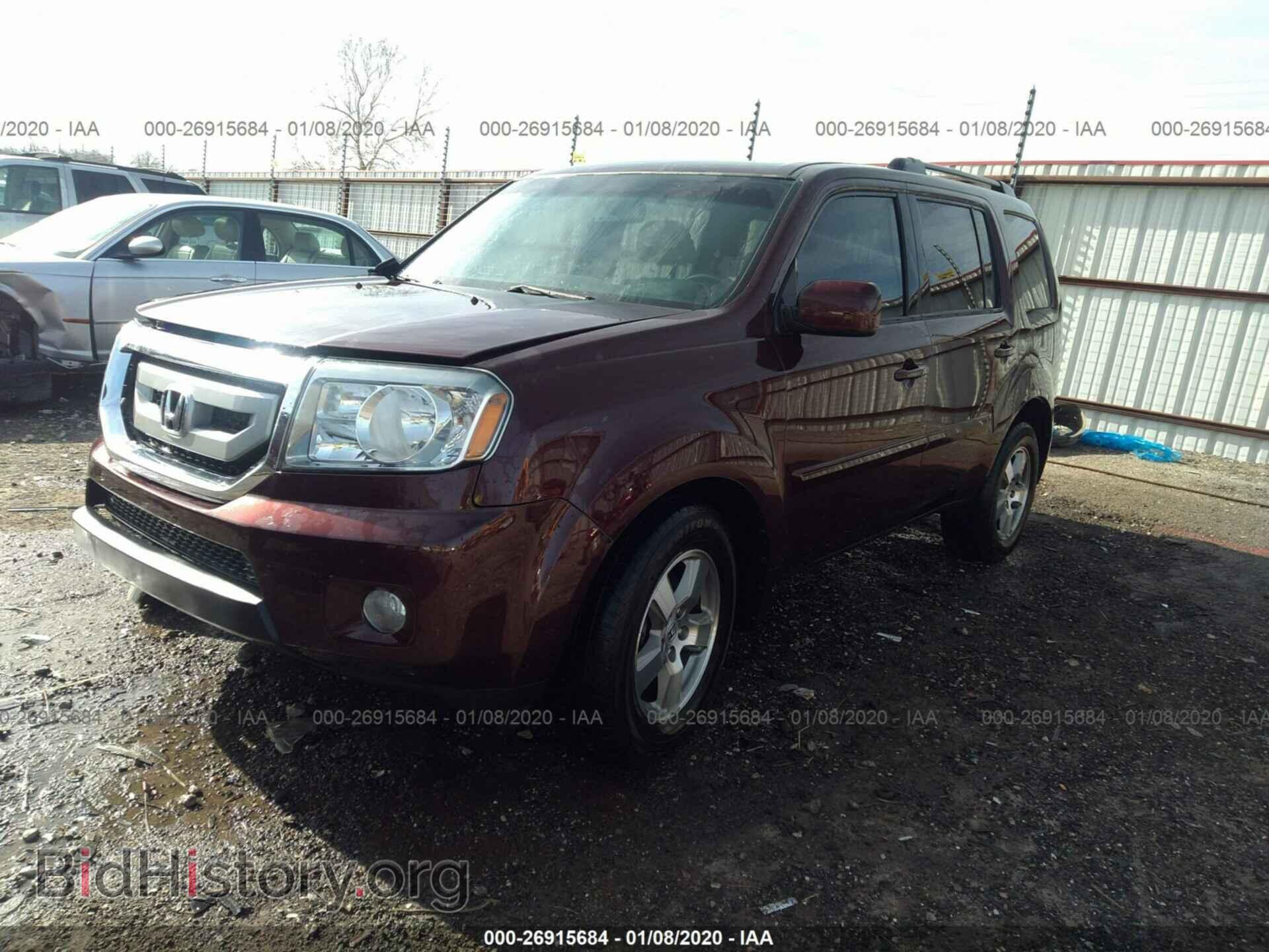 2011 HONDA PILOT - VIN: 5FNYF4H5XBB087807 - Фото 2