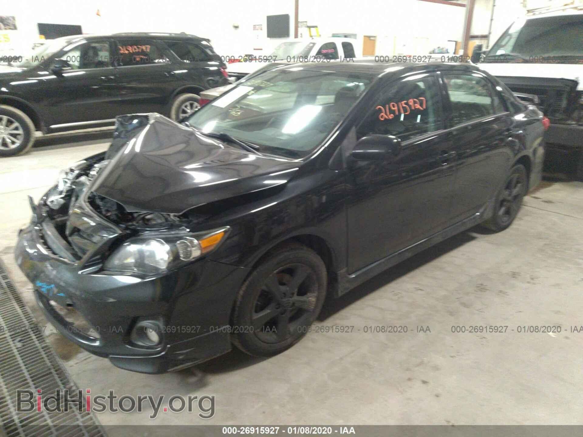 2012 TOYOTA COROLLA - VIN: 2T1BU4EE1CC907309 - Фото 2