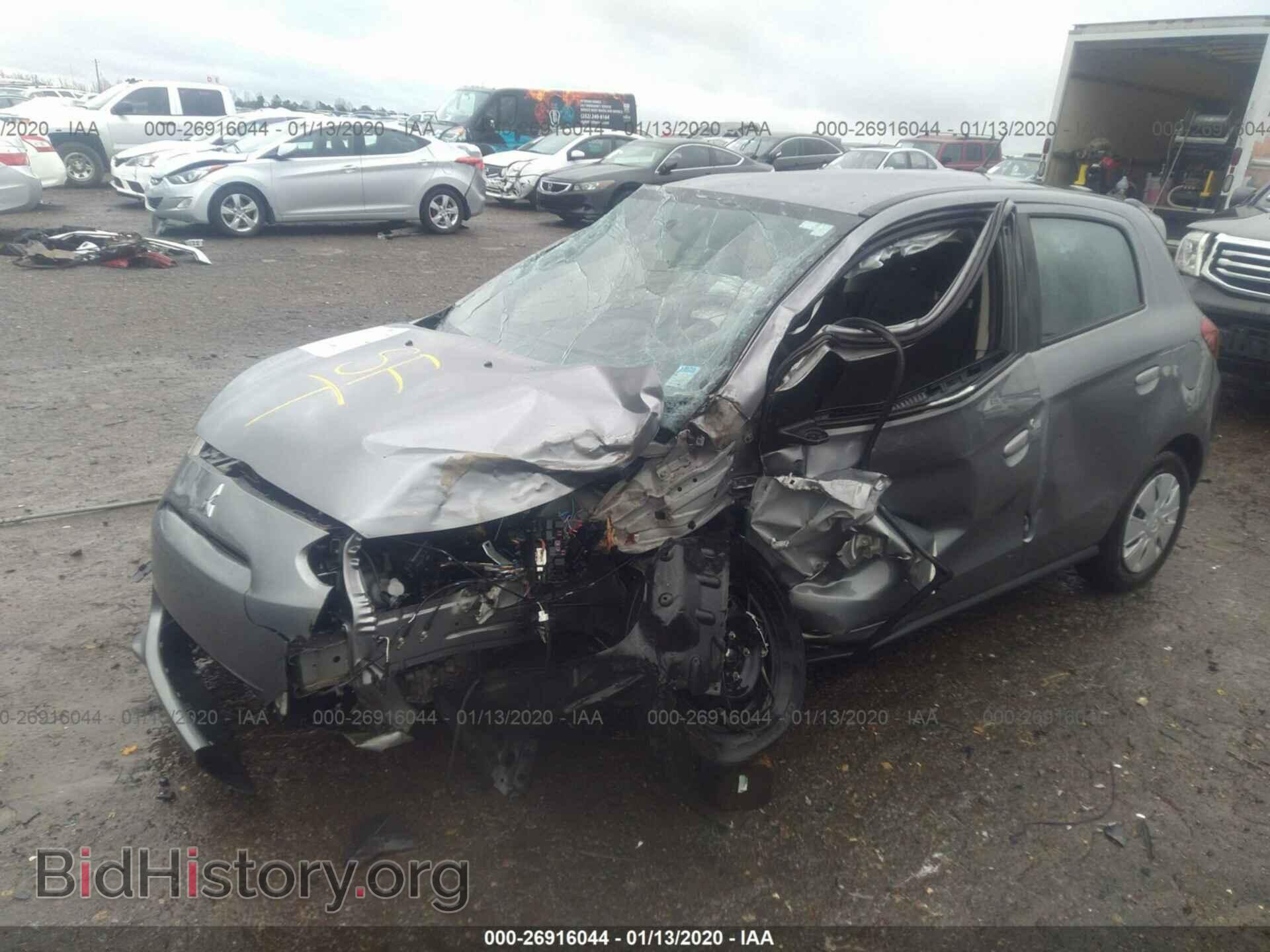 2015 MITSUBISHI MIRAGE - VIN: ML32A3HJ5FH059837 - Фото 2