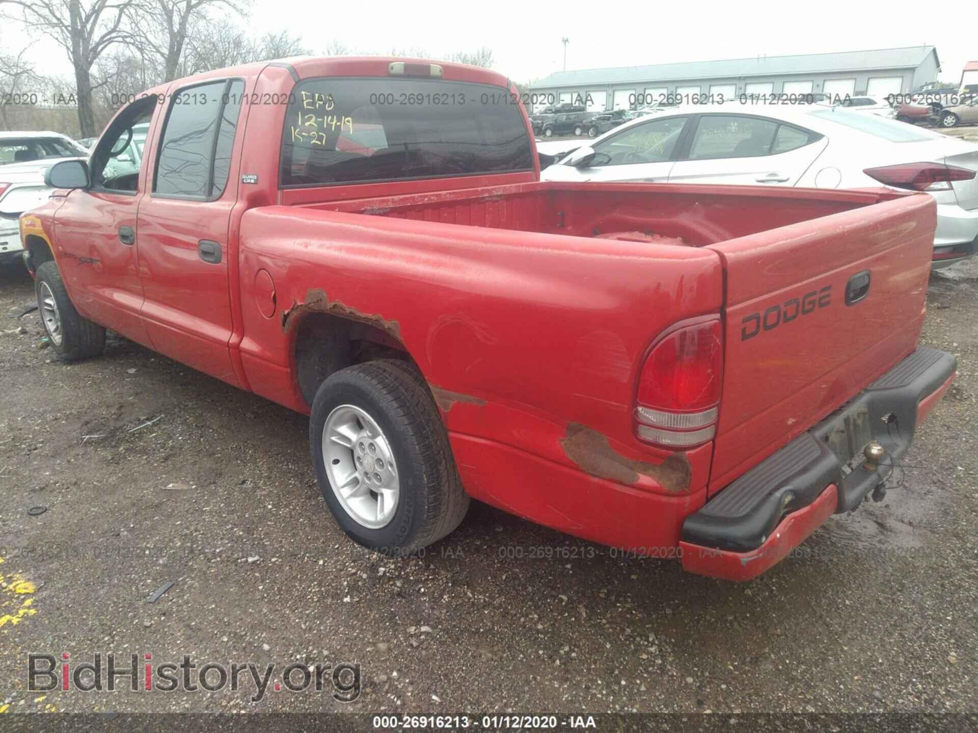 2000 DODGE DAKOTA - VIN: 1B7GL2AX6YS759247 - Фото 3