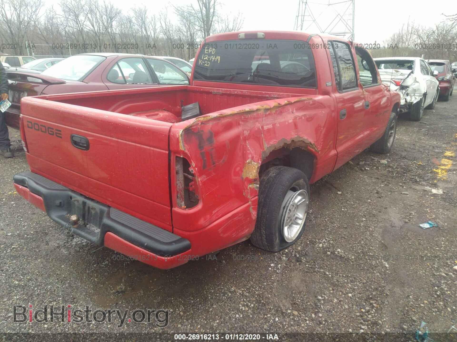 2000 DODGE DAKOTA - VIN: 1B7GL2AX6YS759247 - Фото 4