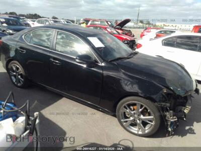 2009 Lexus IS 250, черный — VIN JTHBK262695094746, IAAI