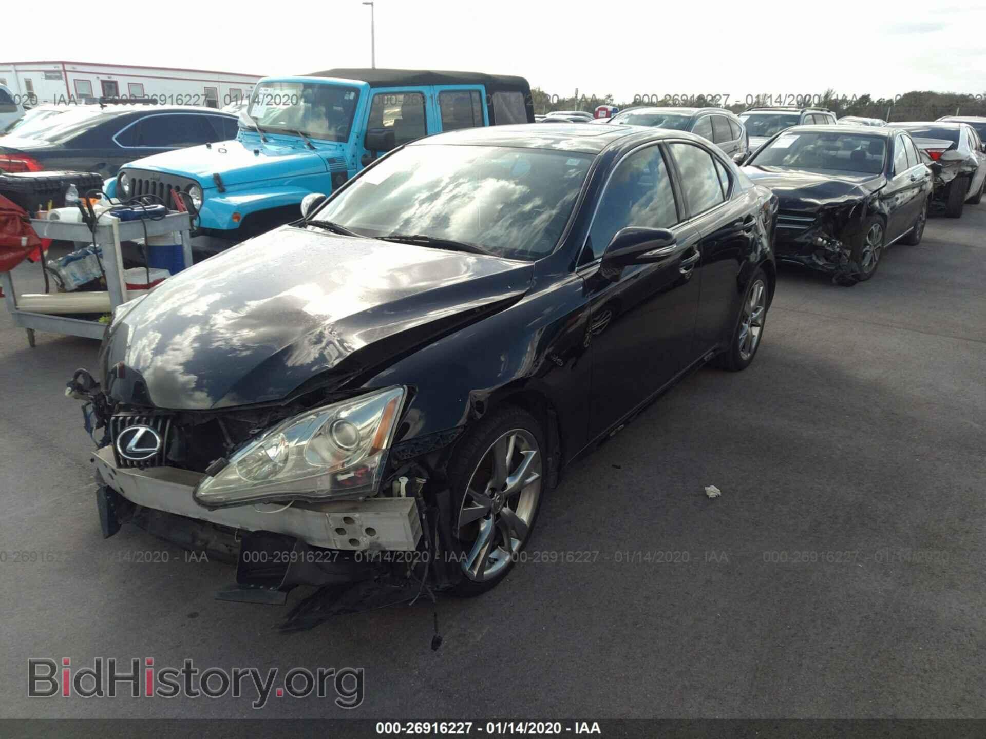 2009 LEXUS IS - VIN: JTHBK262695094746 - Фото 2