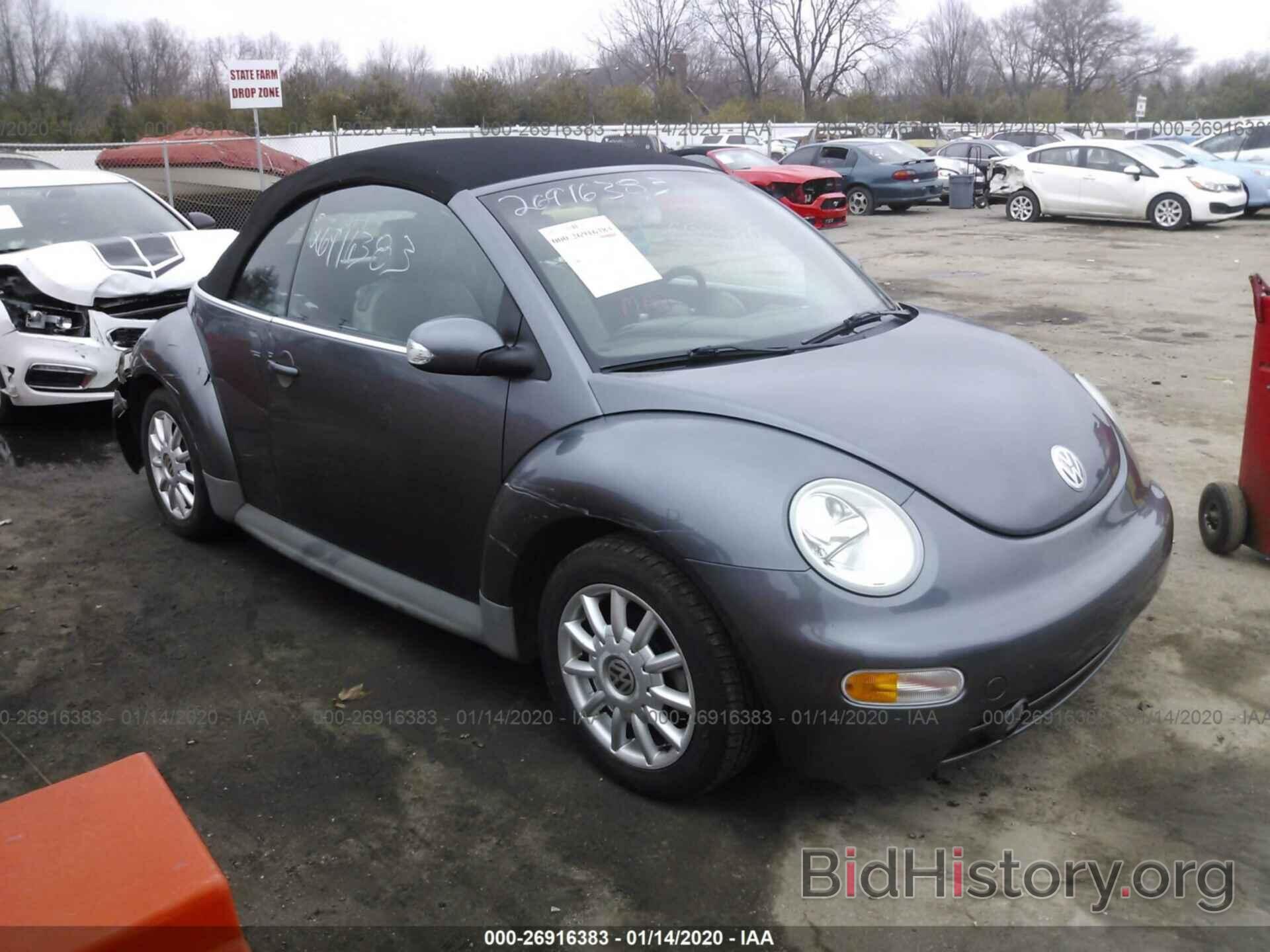 Фотография 3VWCM31YX4M312866 - VOLKSWAGEN NEW BEETLE 2004