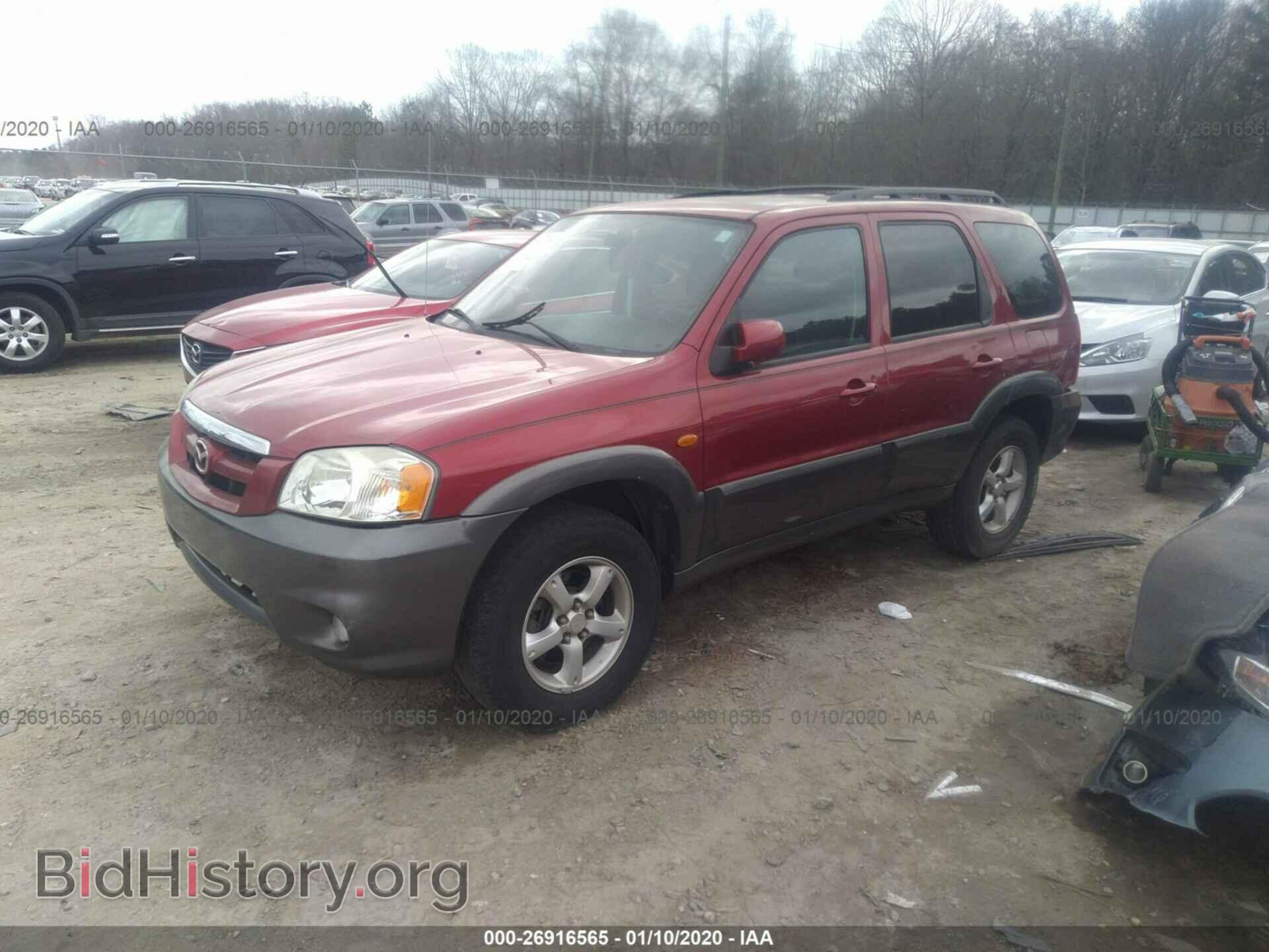 2005 MAZDA TRIBUTE - VIN: 4F2YZ04135KM09925 - Фото 2