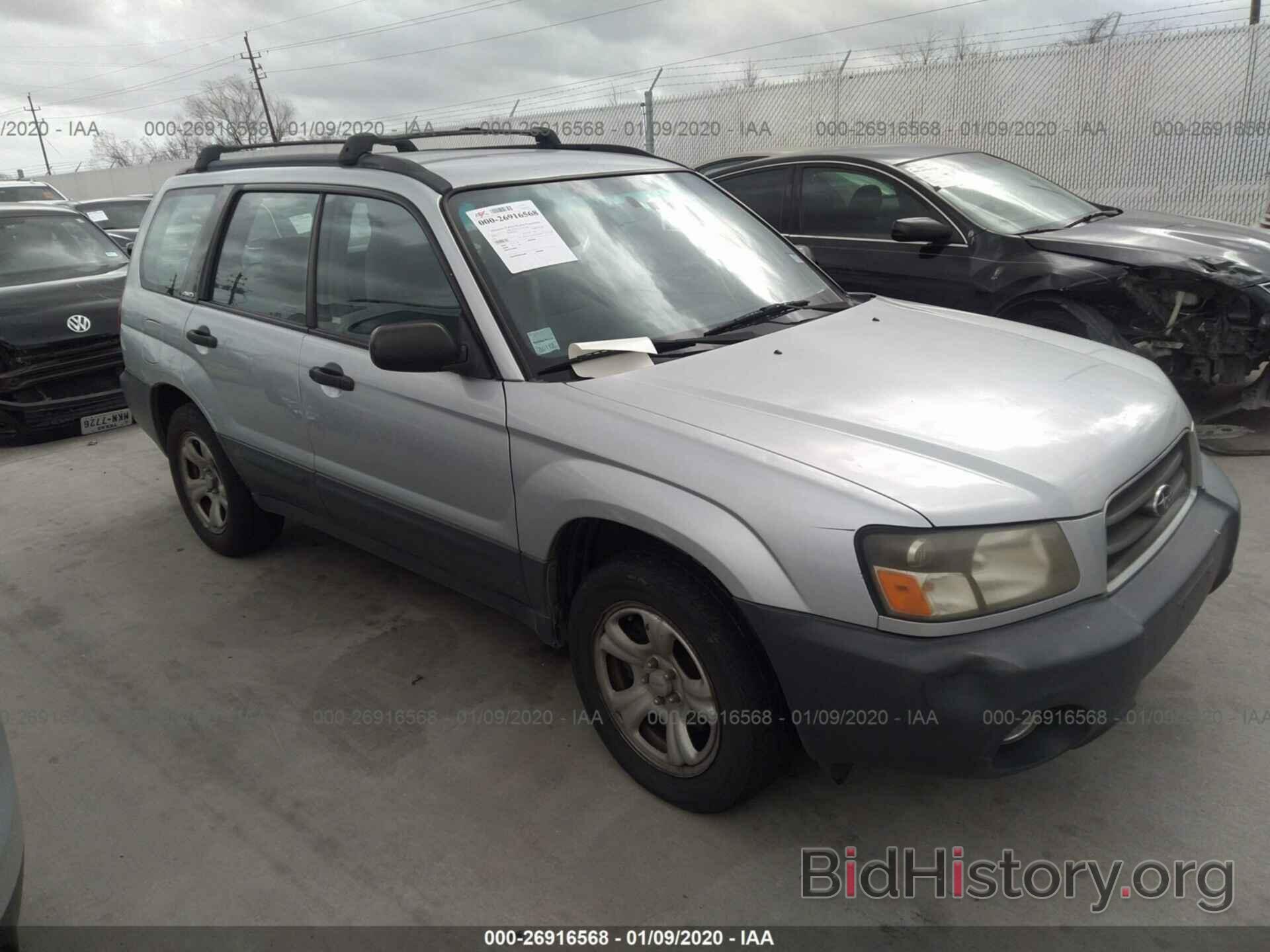 Photo JF1SG63663H745760 - SUBARU FORESTER 2003