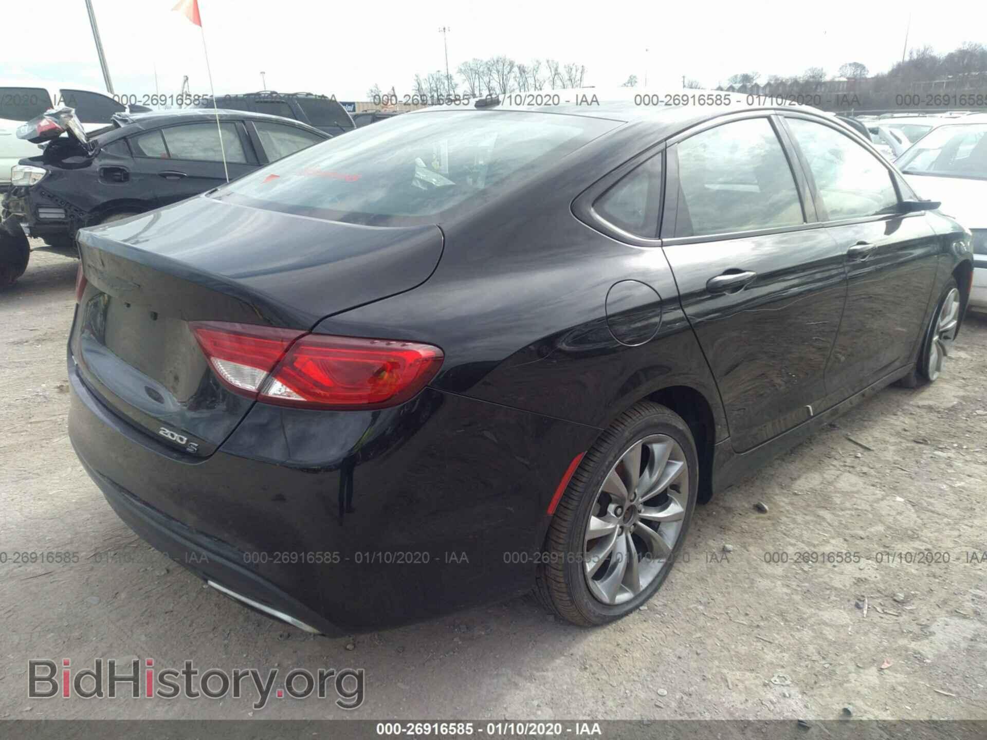 2015 CHRYSLER 200 - VIN: 1C3CCCDG1FN563359 - Photo 4