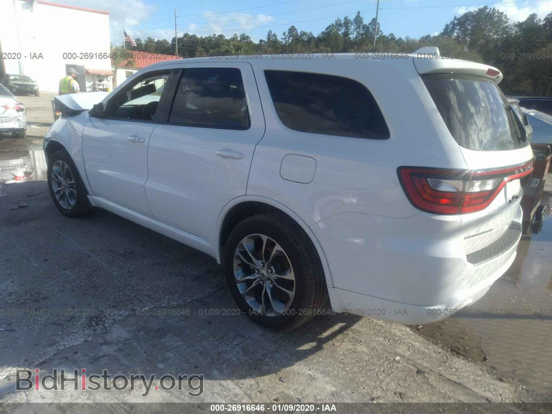 2019 DODGE DURANGO - VIN: 1C4RDHDG7KC647434 - Фото 3