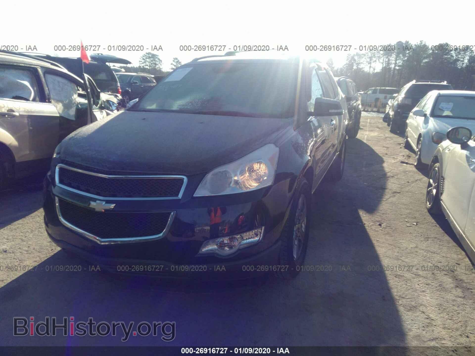 2012 CHEVROLET TRAVERSE - VIN: 1GNKRGED1CJ384444 - Фото 2