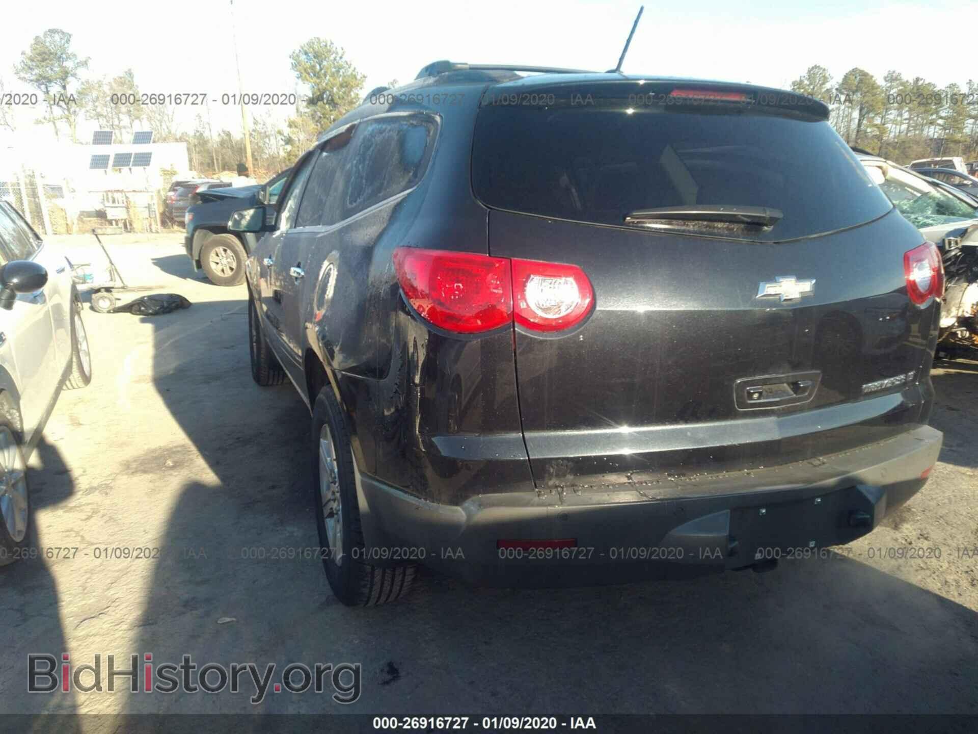 2012 CHEVROLET TRAVERSE - VIN: 1GNKRGED1CJ384444 - Фото 3