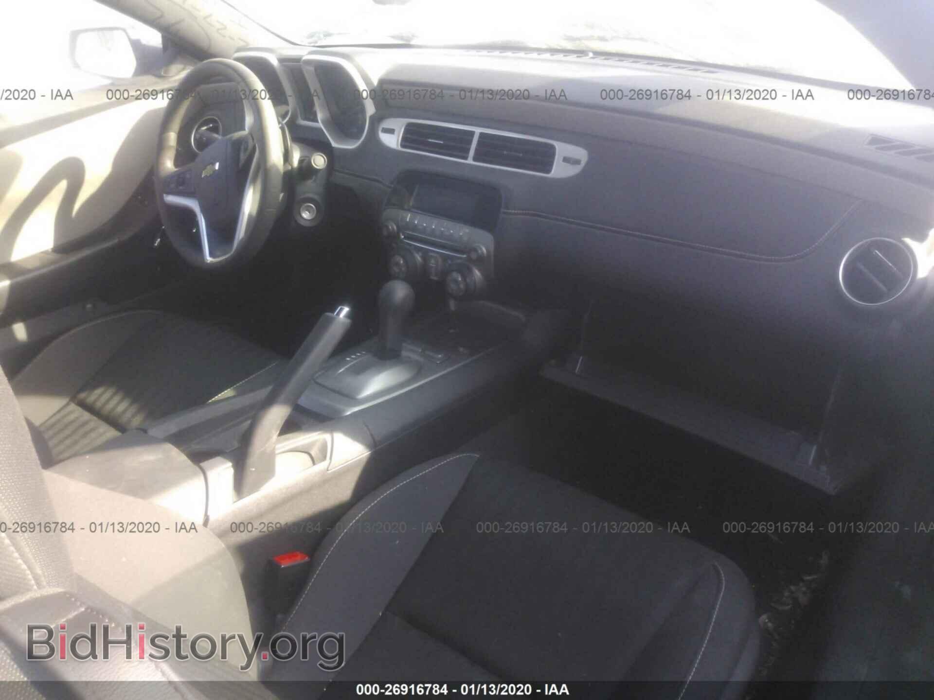 2012 CHEVROLET CAMARO - VIN: 2G1FA1E31C9149570 - Фото 5